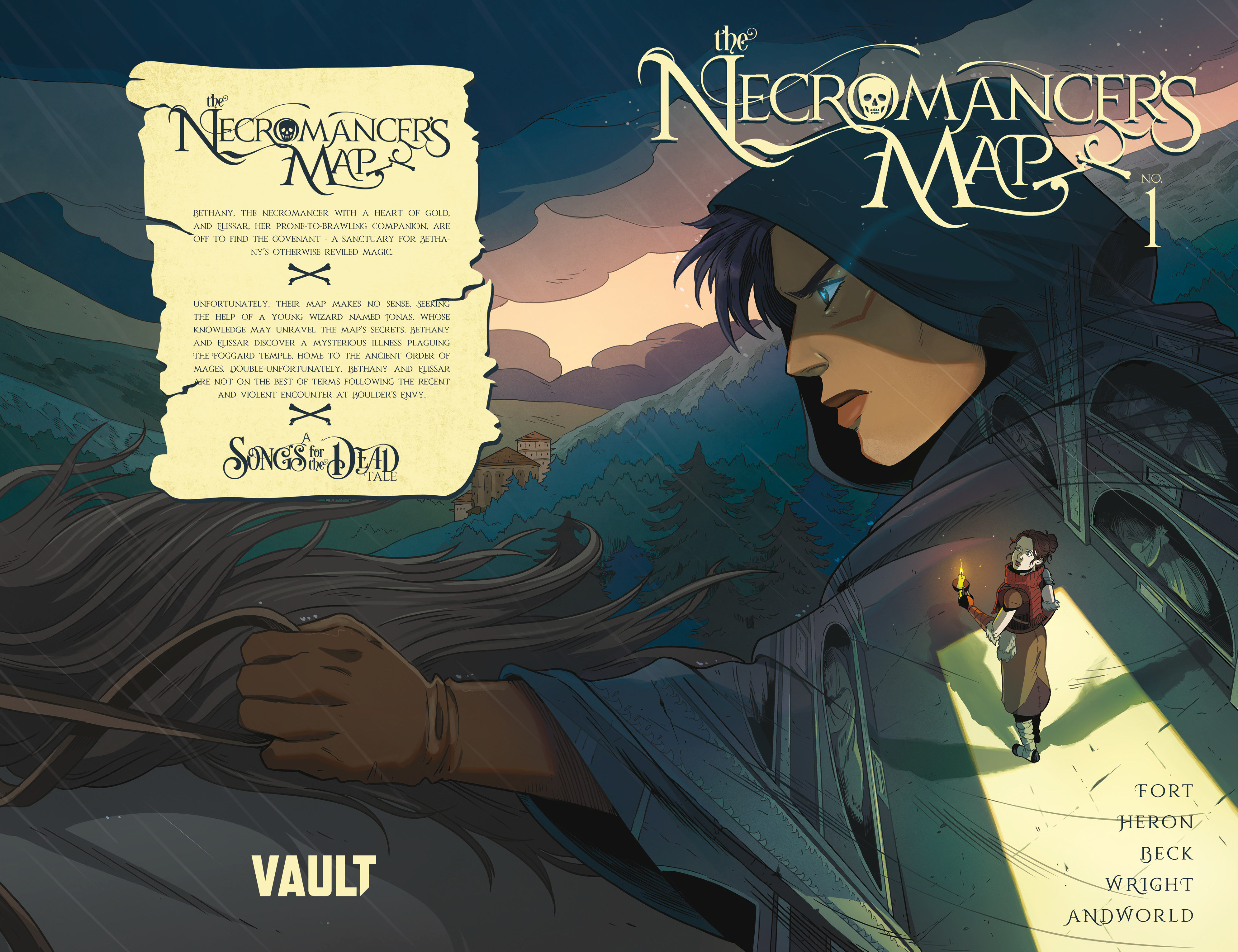Read online The Necromancer's Map comic -  Issue #1 - 2