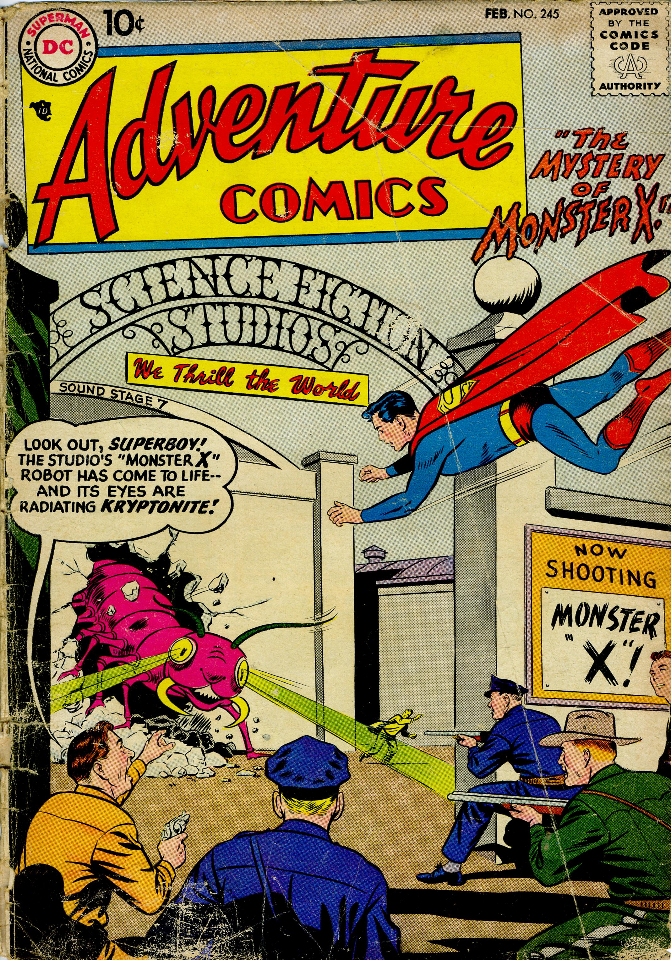 Read online Adventure Comics (1938) comic -  Issue #245 - 1