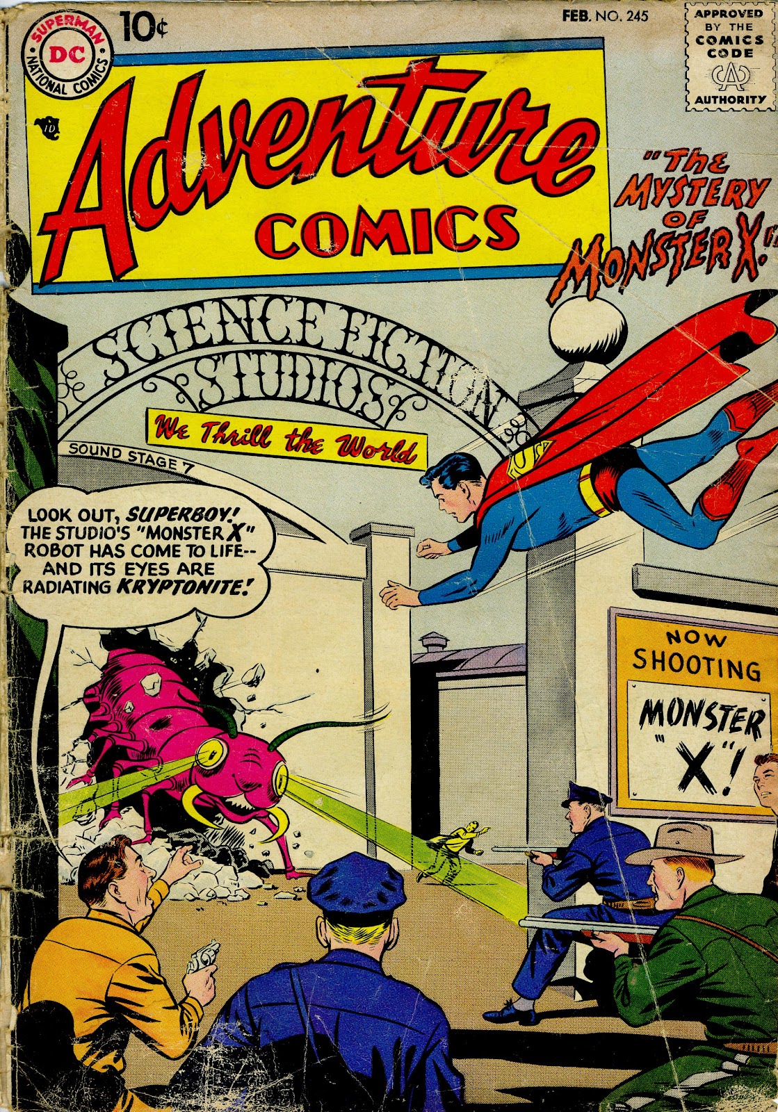 Adventure Comics (1938) issue 245 - Page 1