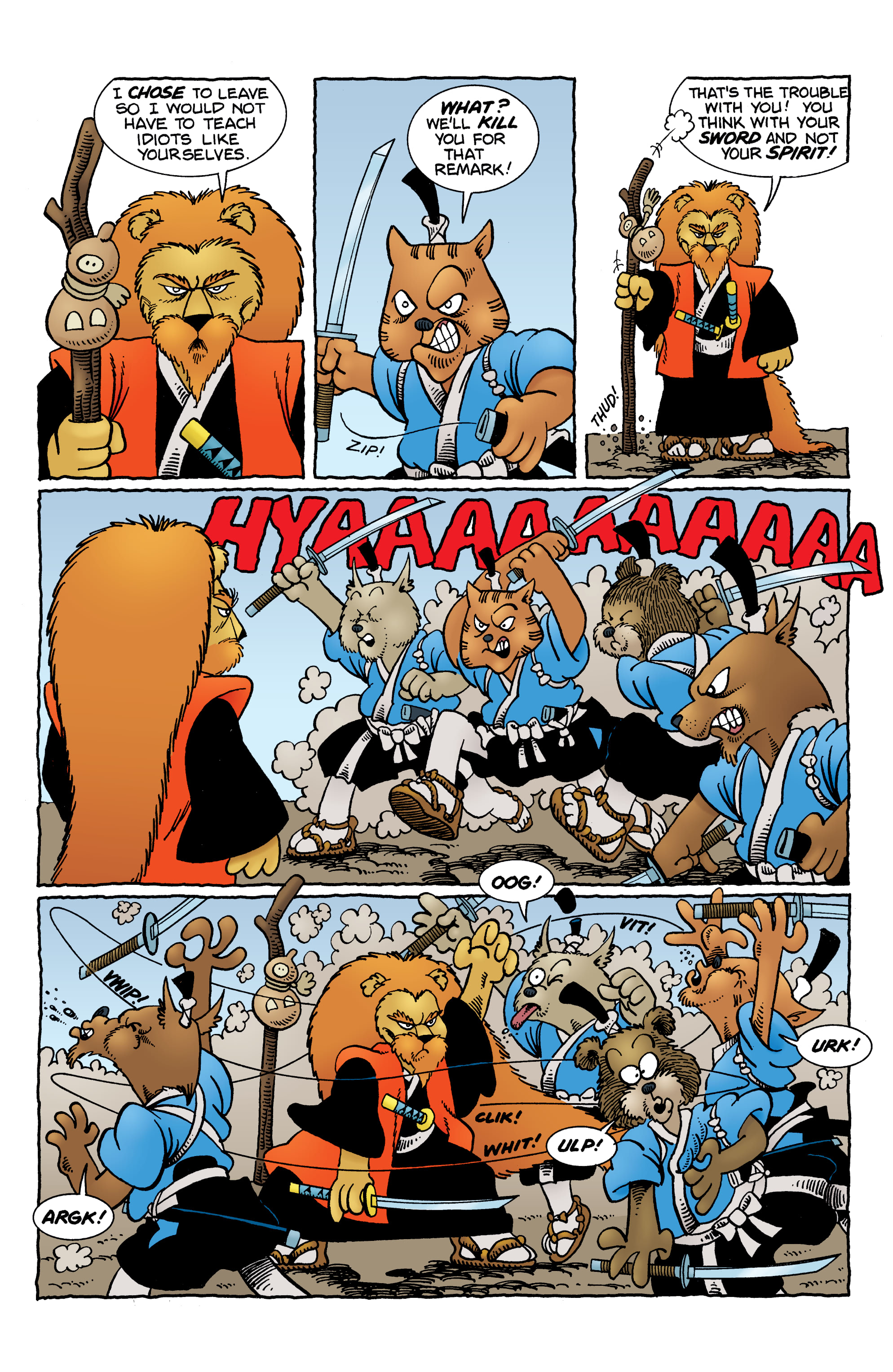 Read online Usagi Yojimbo Color Classics comic -  Issue #1 - 9