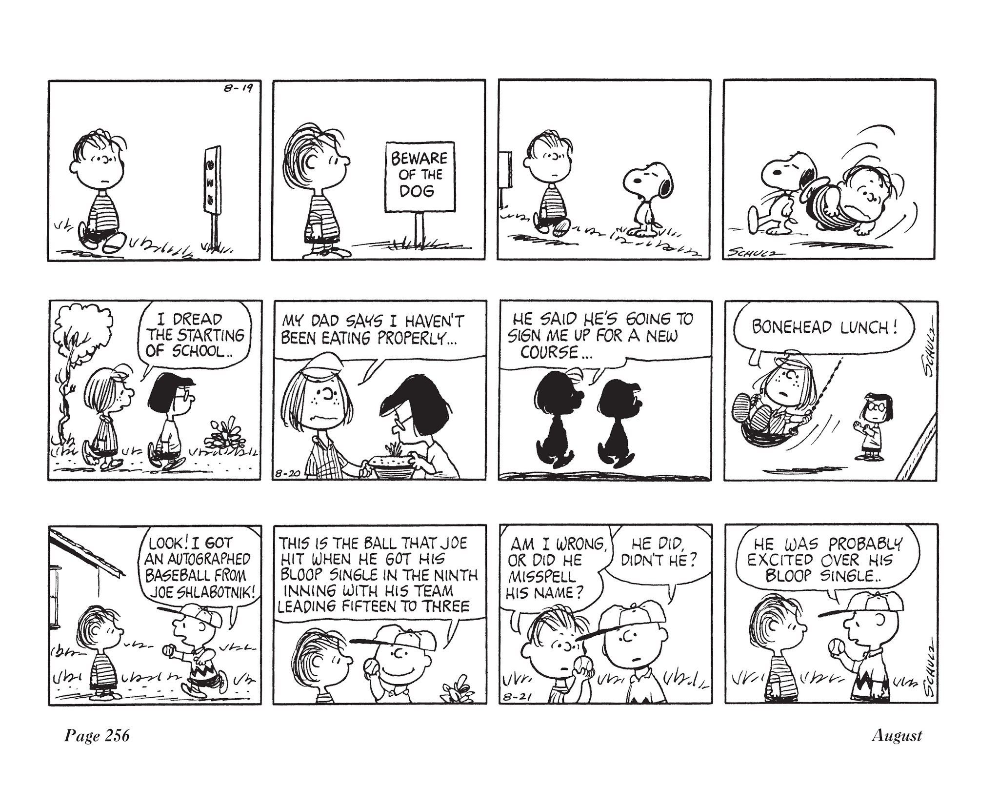 Read online The Complete Peanuts comic -  Issue # TPB 12 - 270