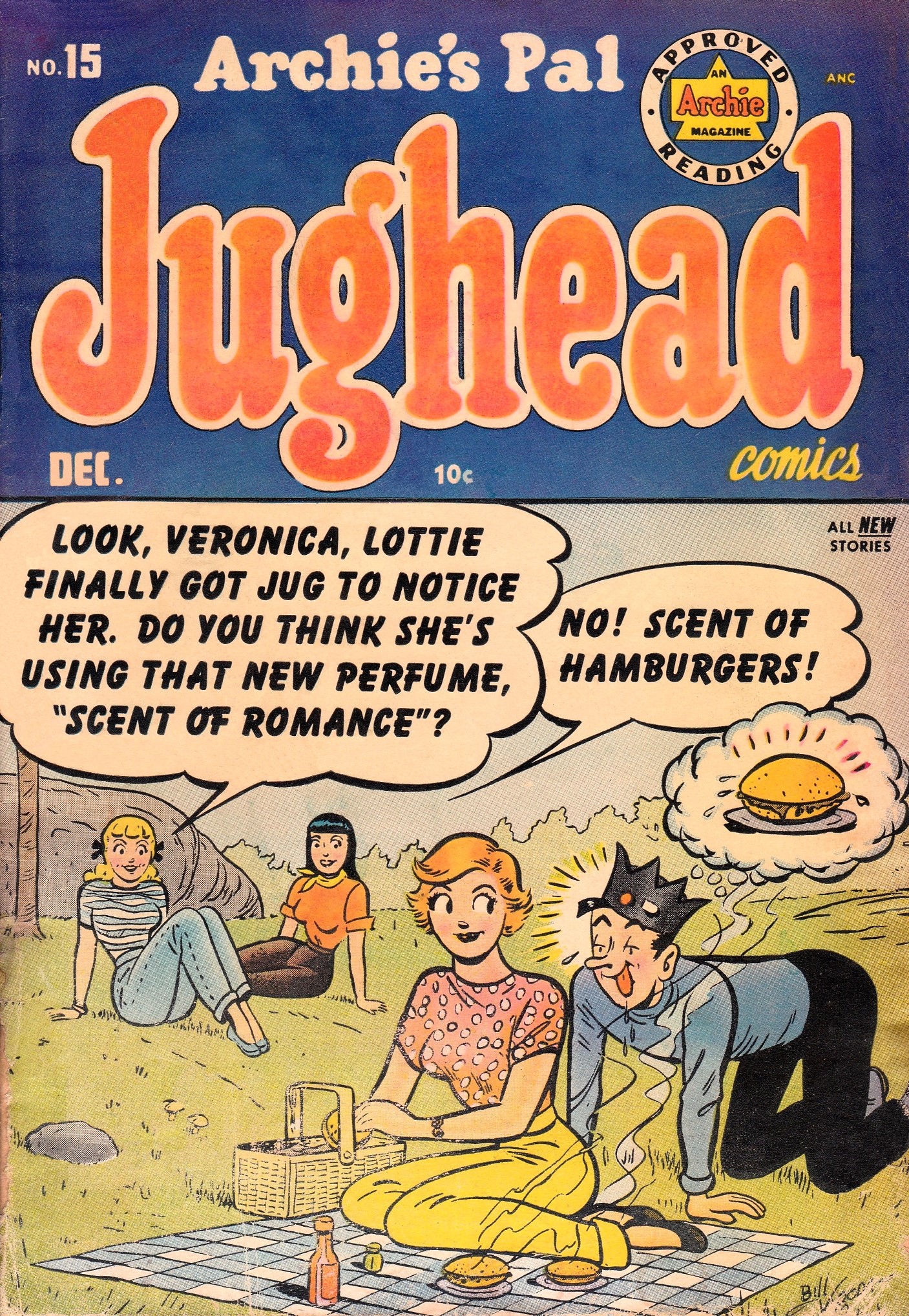 Read online Archie's Pal Jughead comic -  Issue #15 - 1