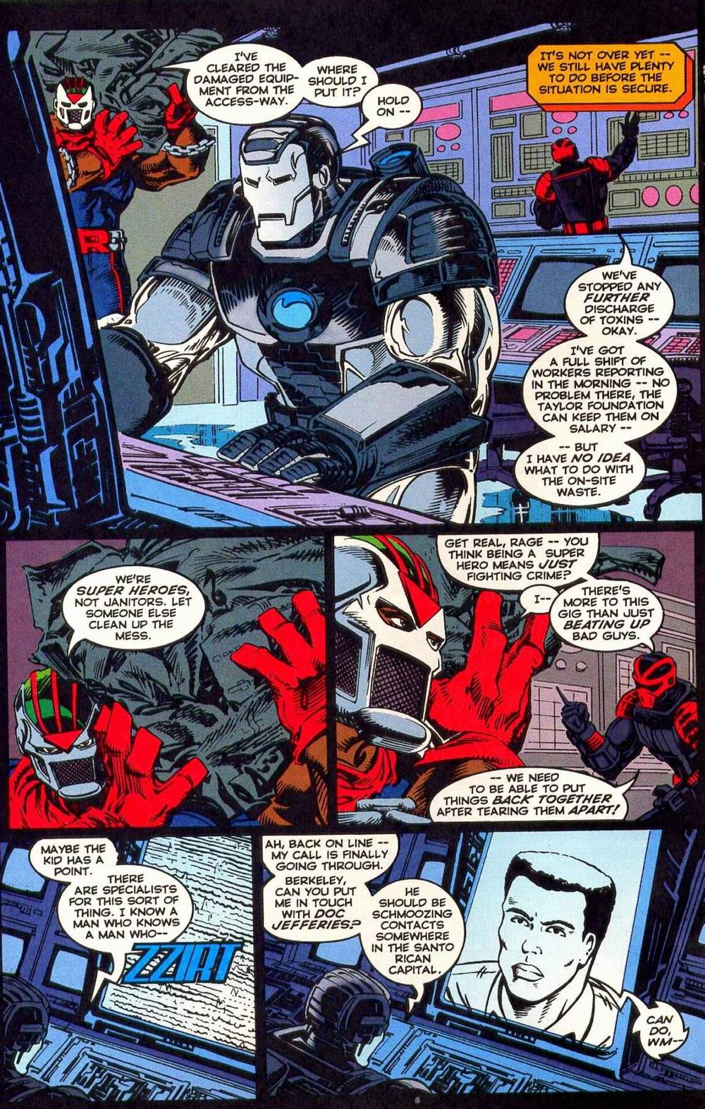 Read online Night Thrasher comic -  Issue #17 - 20