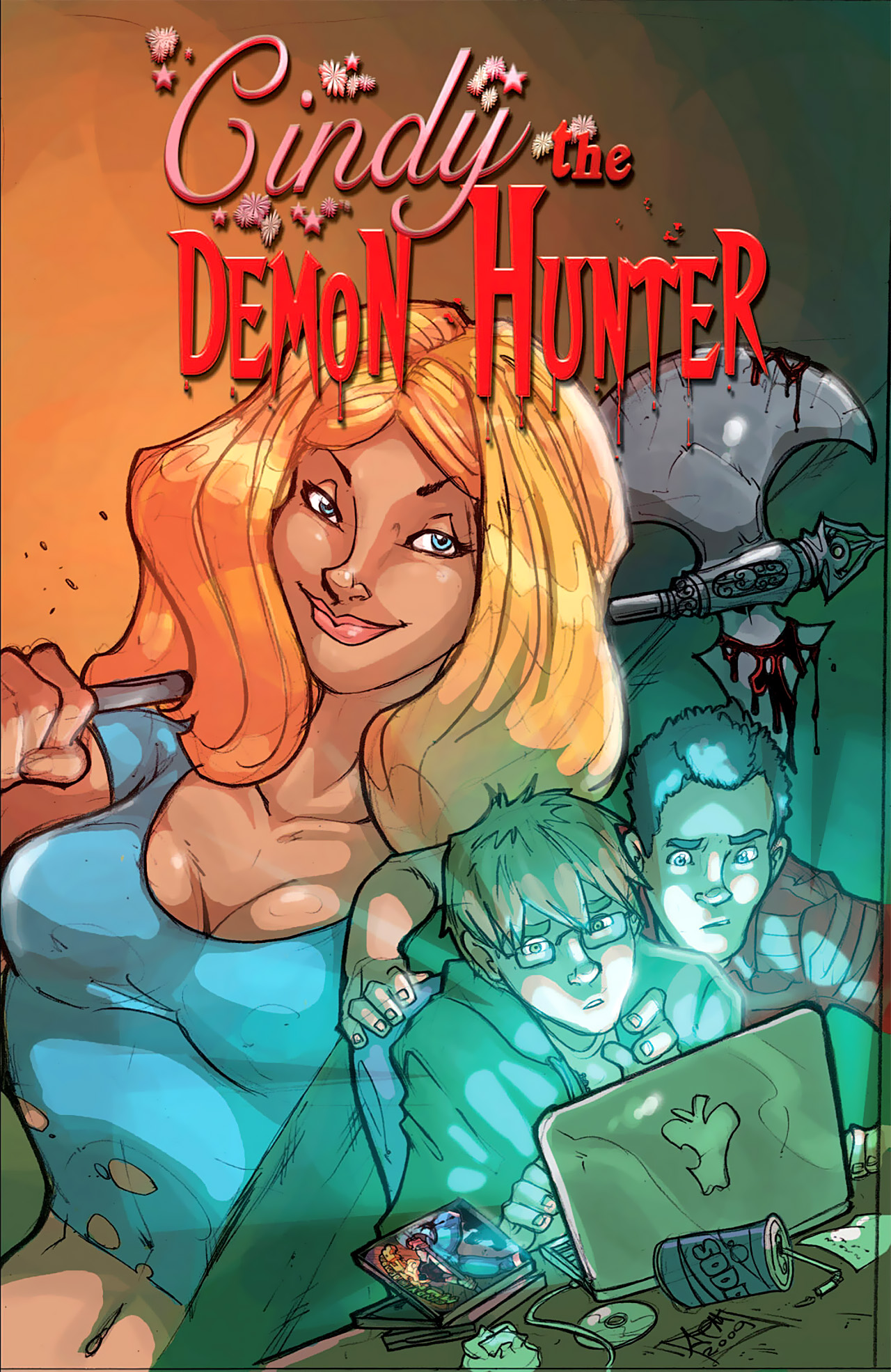 Read online Cindy the Demon Hunter comic -  Issue # TPB - 1