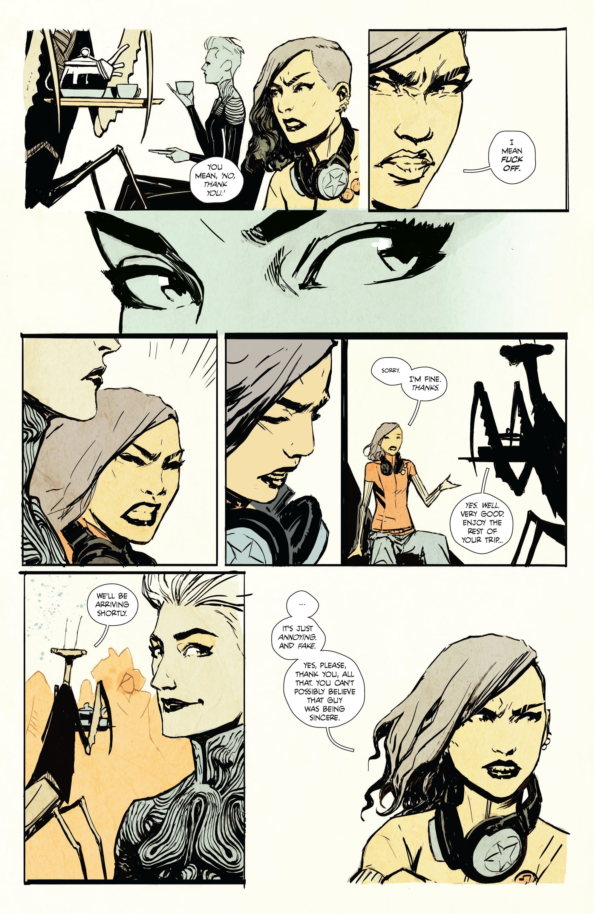 Read online Decorum comic -  Issue #3 - 9