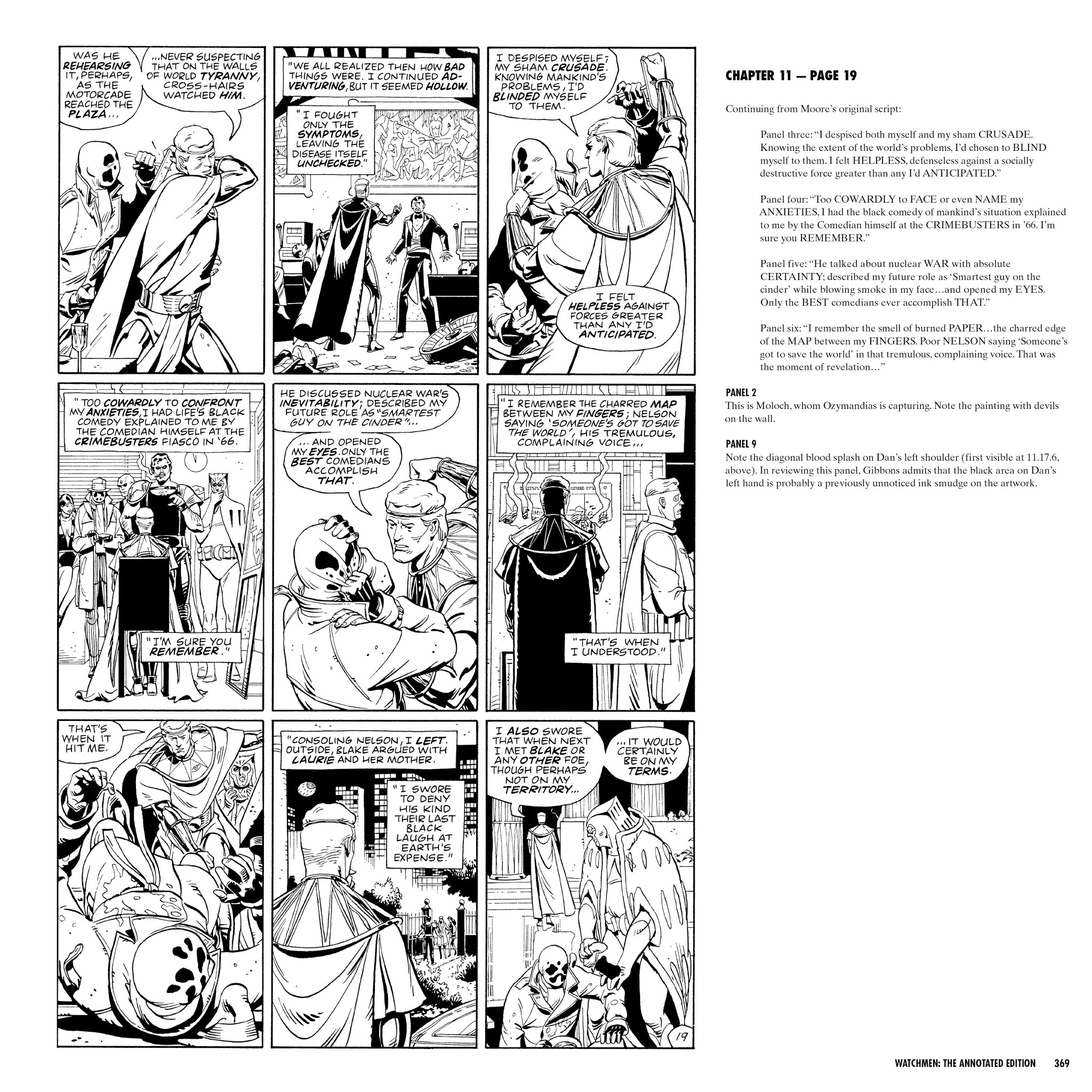 Read online Watchmen: The Annotated Edition comic -  Issue # TPB - 369