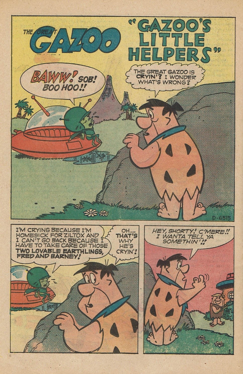 Read online Great Gazoo comic -  Issue #8 - 26