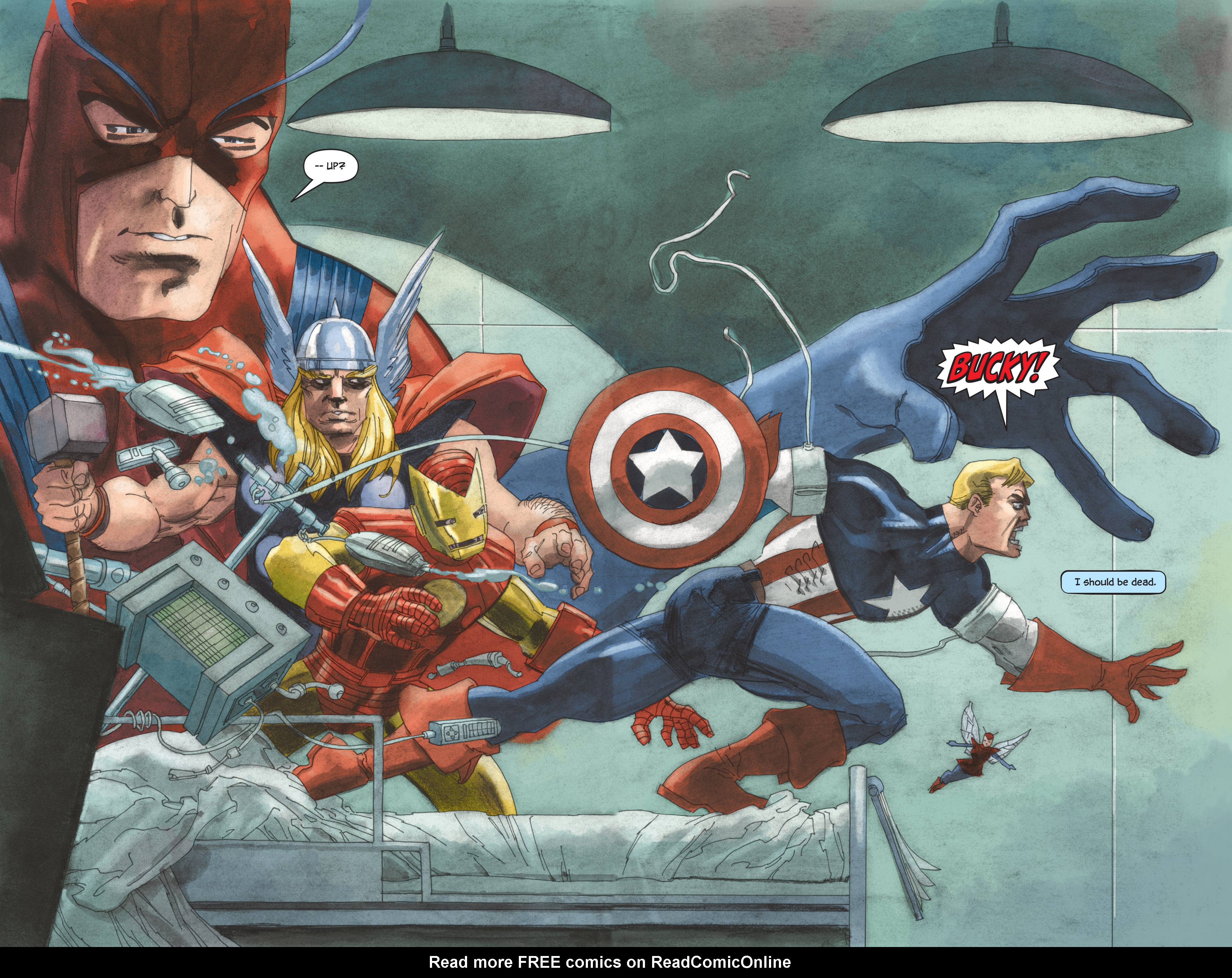 Read online Captain America: White comic -  Issue #1 - 4