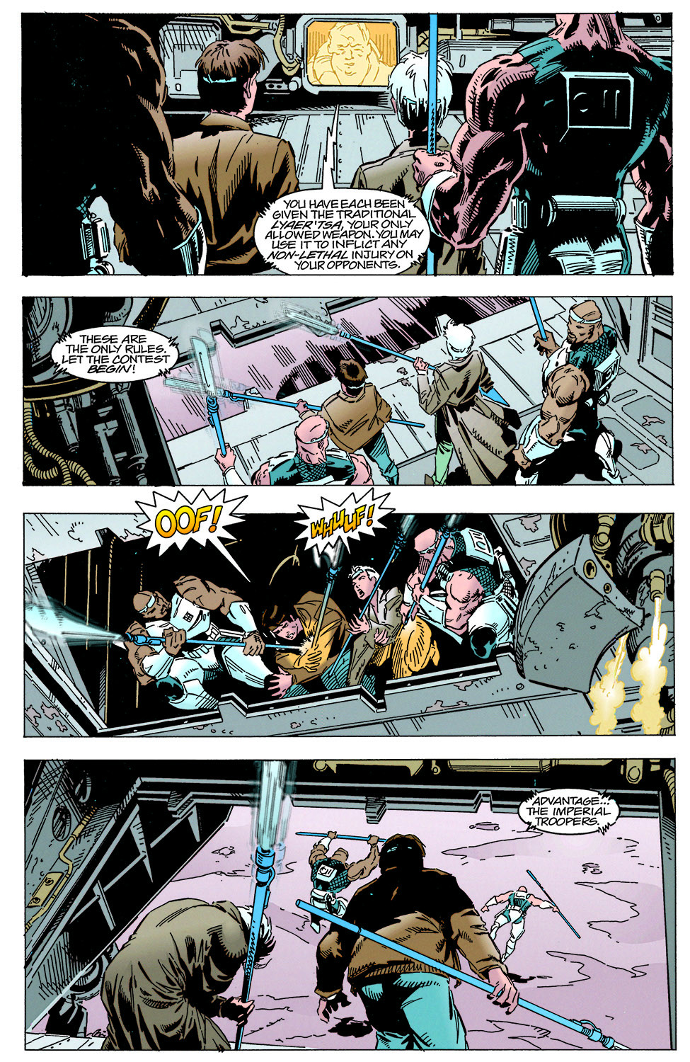 Read online Star Wars: X-Wing Rogue Squadron comic -  Issue #11 - 13