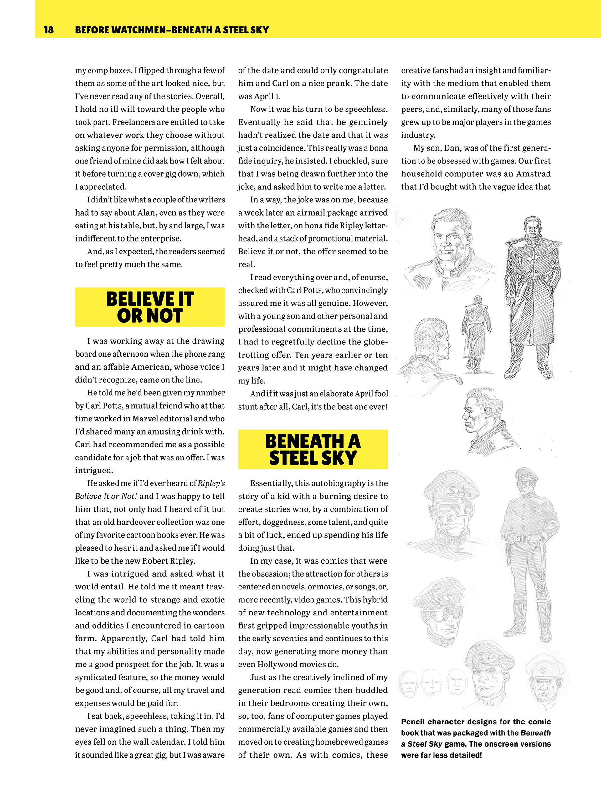 Read online Confabulation: An Anecdotal Autobiography comic -  Issue # TPB (Part 1) - 20