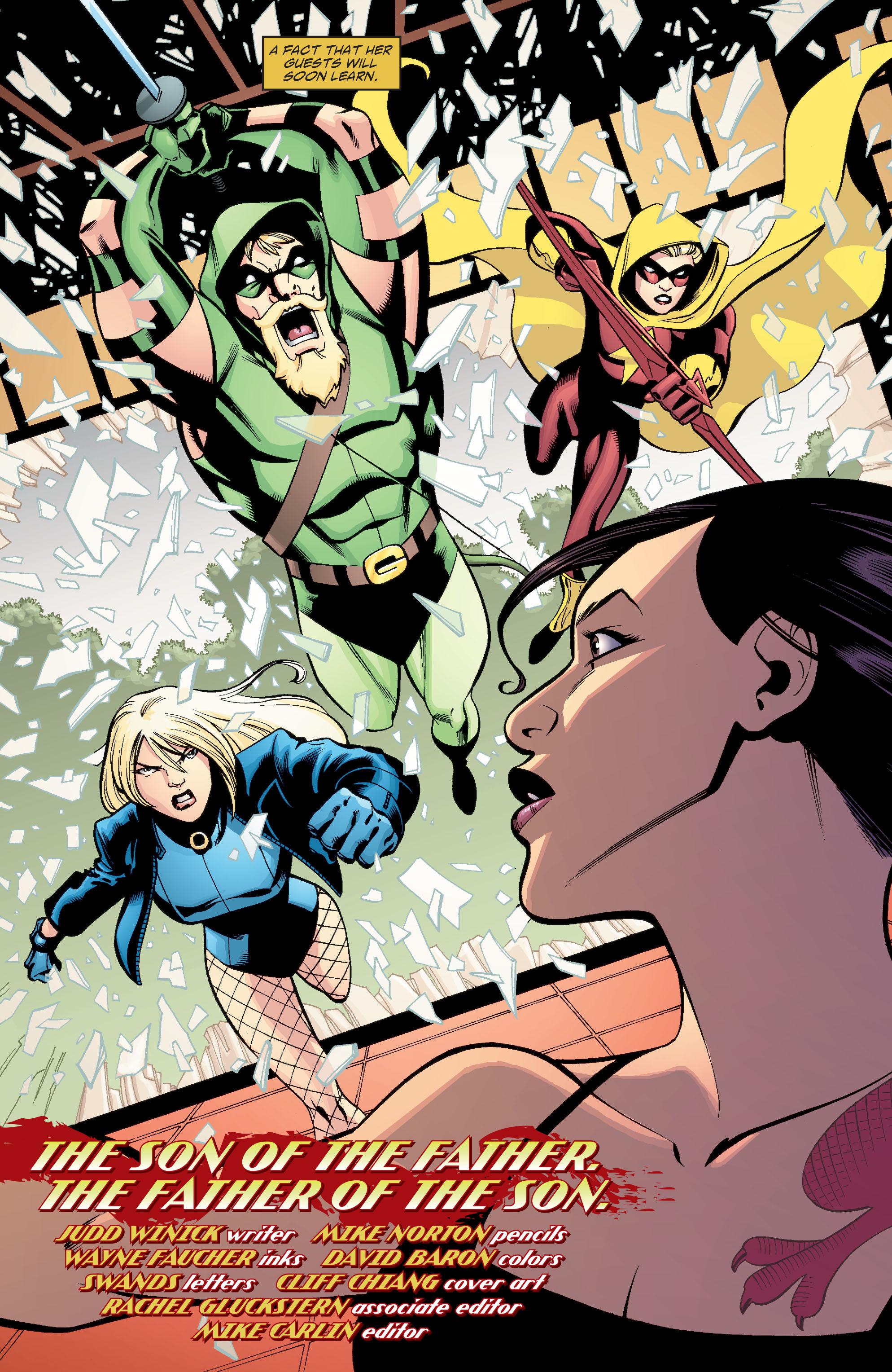 Read online Green Arrow/Black Canary comic -  Issue #12 - 3