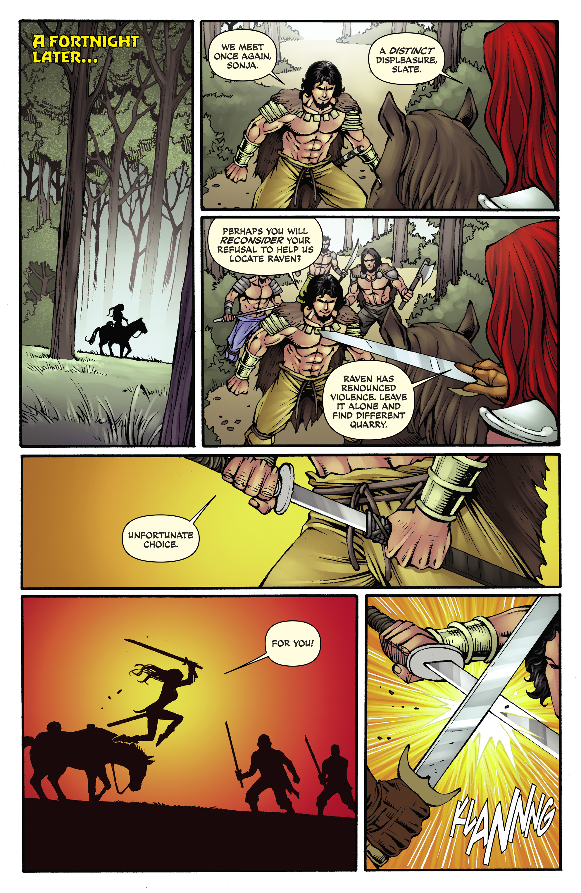 Read online Red Sonja Travels comic -  Issue # TPB 2 (Part 2) - 130