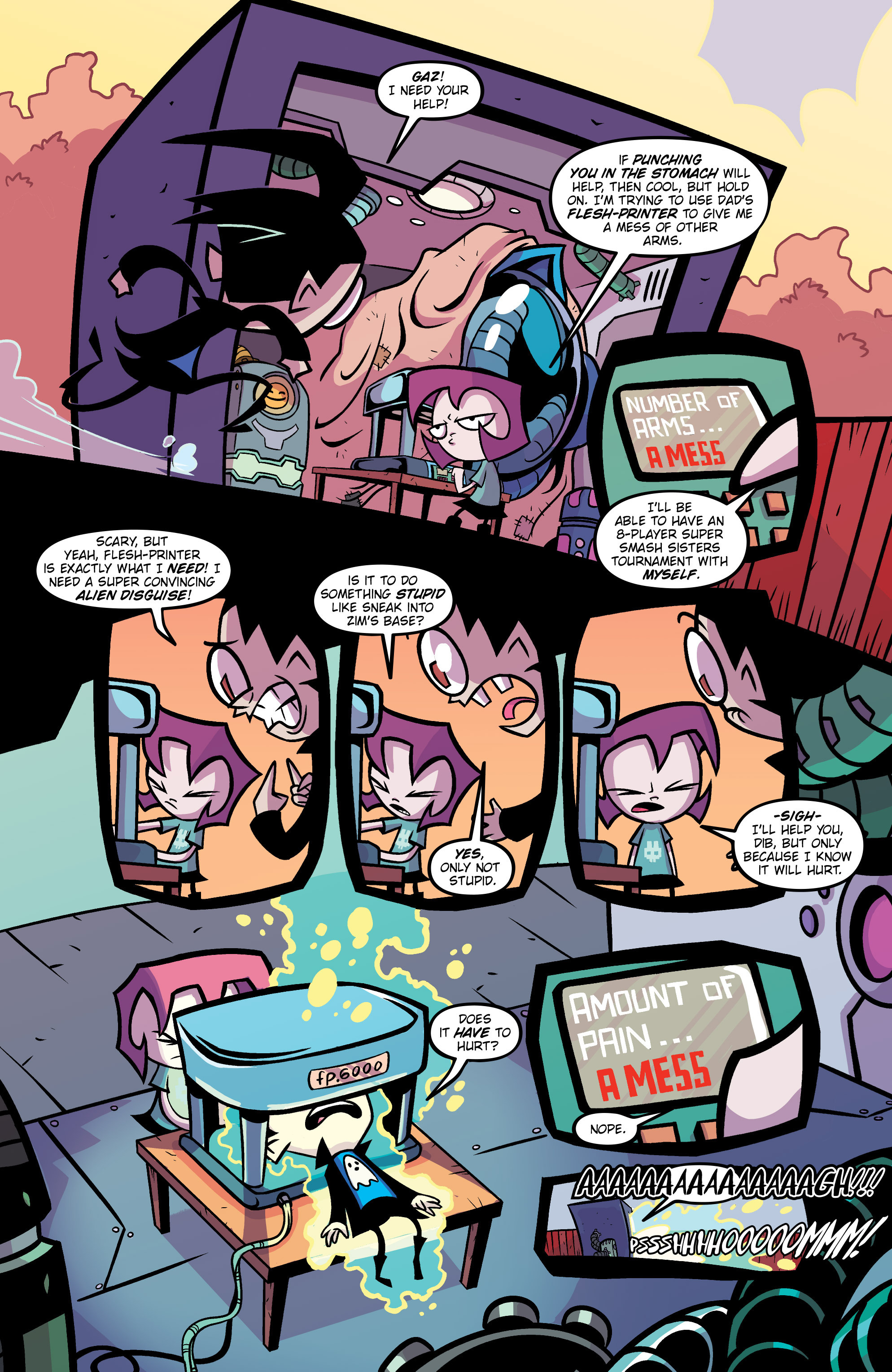 Read online Invader Zim comic -  Issue # _TPB 2 - 89
