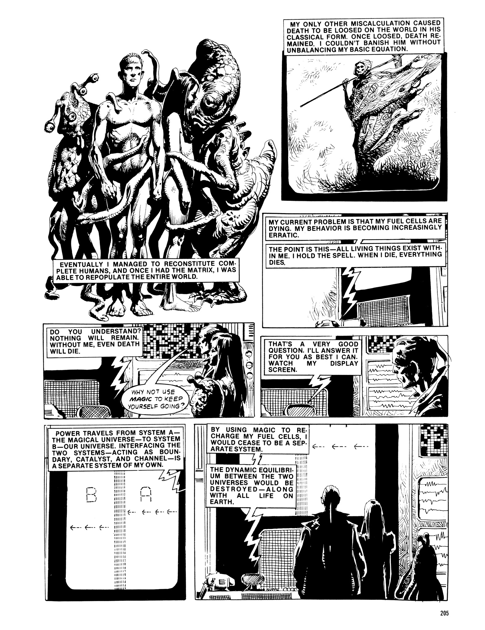 Read online Eerie Archives comic -  Issue # TPB 19 - 196