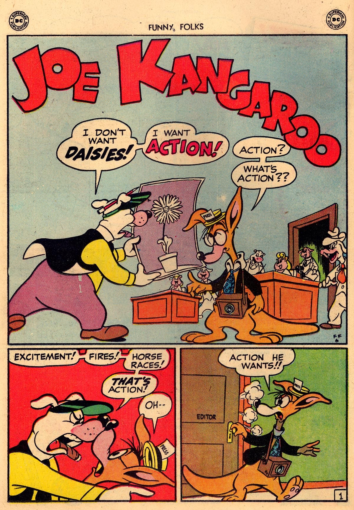 Read online Funny Folks comic -  Issue #8 - 36