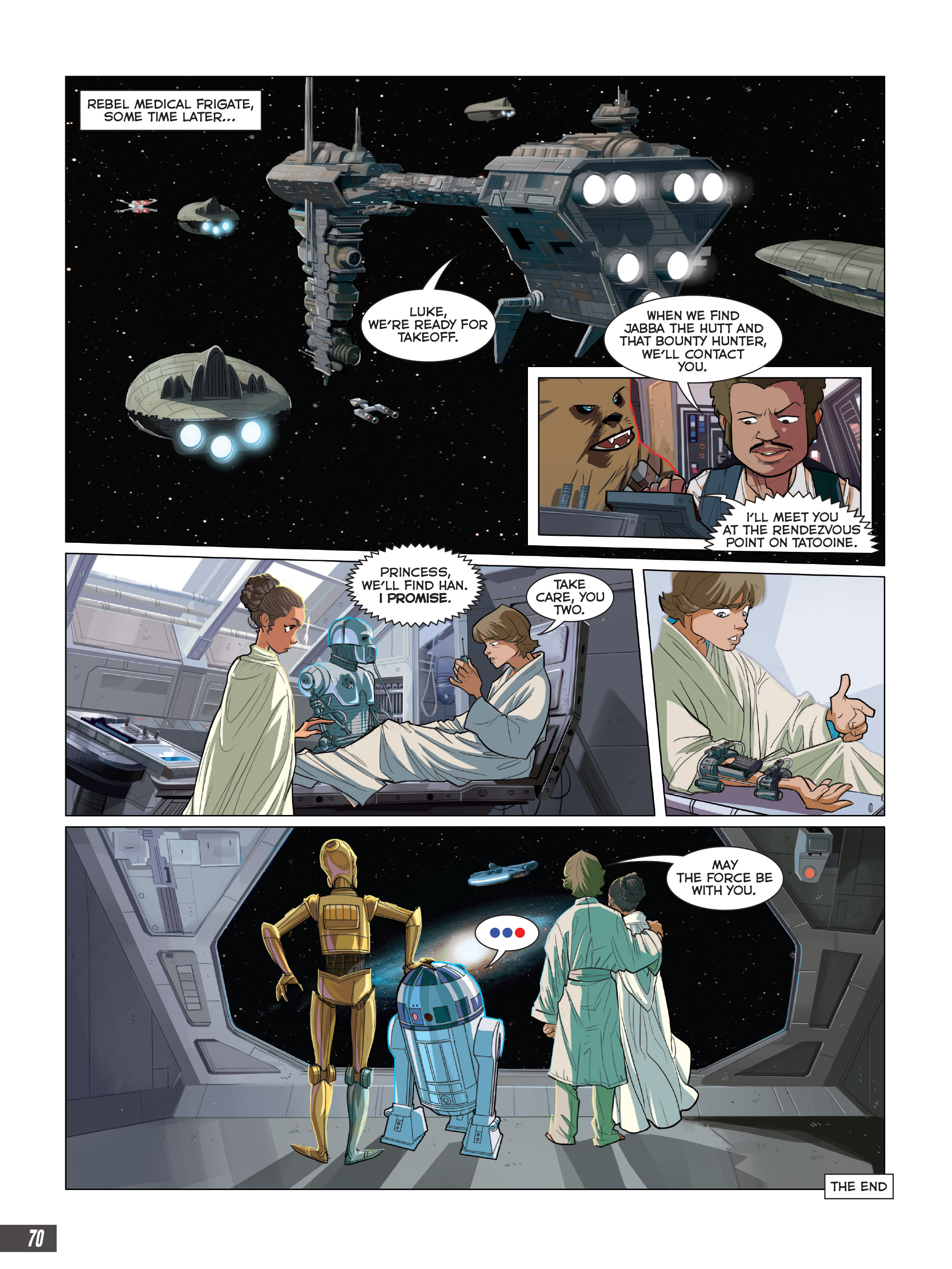 Read online Star Wars: The Empire Strikes Back Graphic Novel Adaptation comic -  Issue # Full - 69