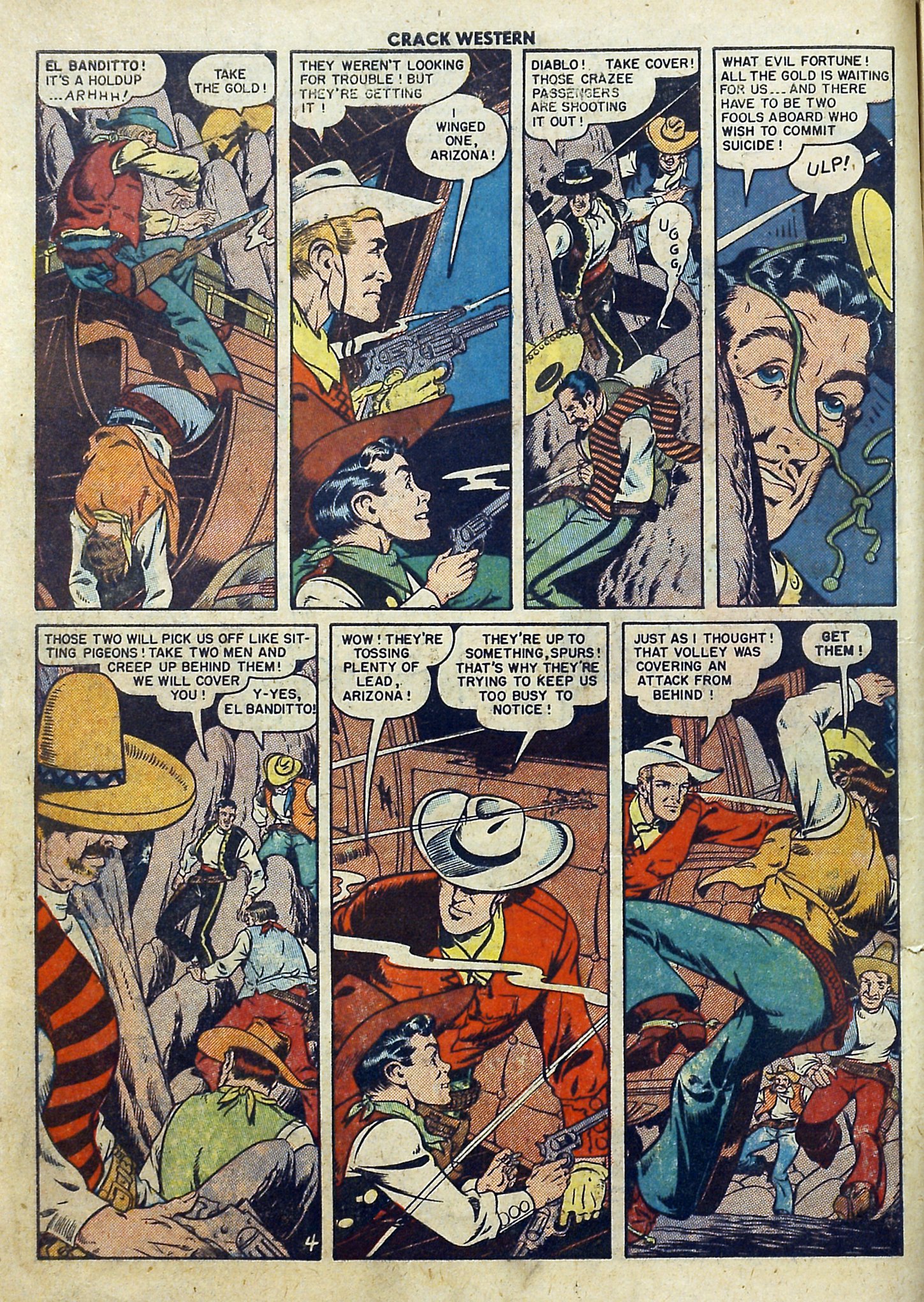 Read online Crack Western comic -  Issue #66 - 6