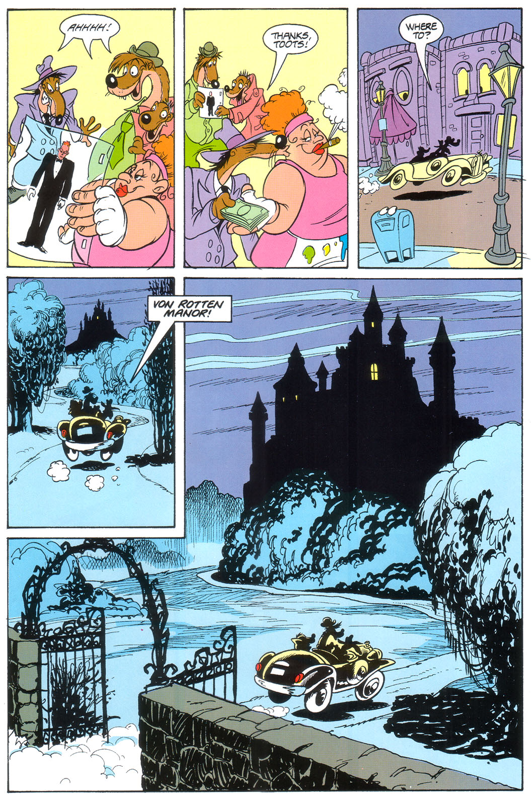 Read online Marvel Graphic Novel: Roger Rabbit in The Resurrection of Doom comic -  Issue # Full - 13