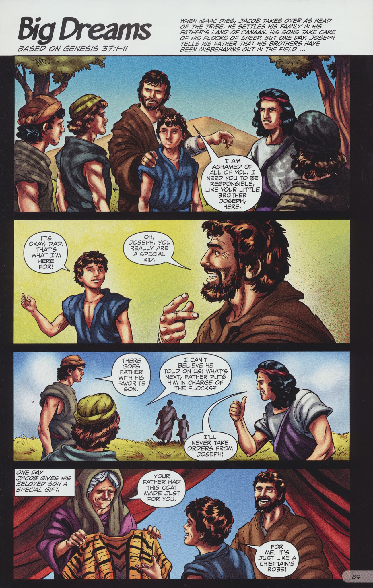 Read online The Action Bible comic -  Issue # TPB 1 - 93