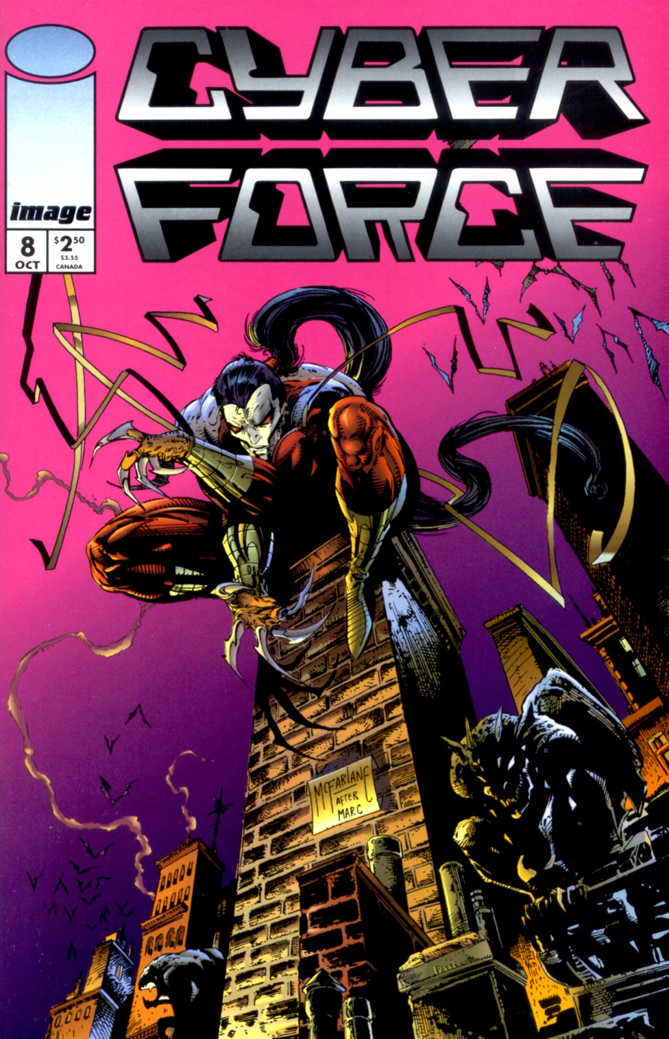 Cyberforce (1993) Issue #8 #8 - English 1