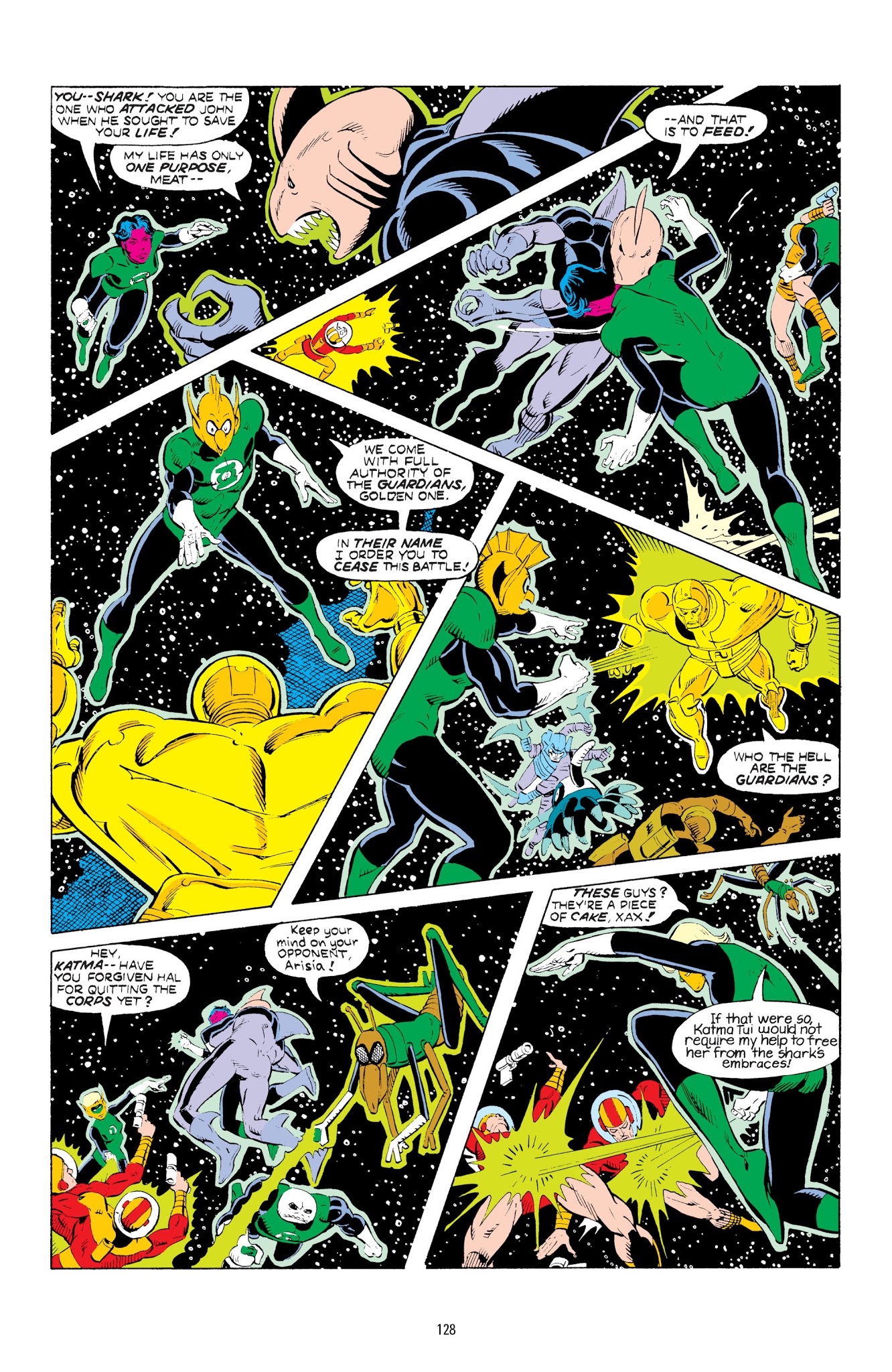 Read online Green Lantern: Sector 2814 comic -  Issue # TPB 3 - 128