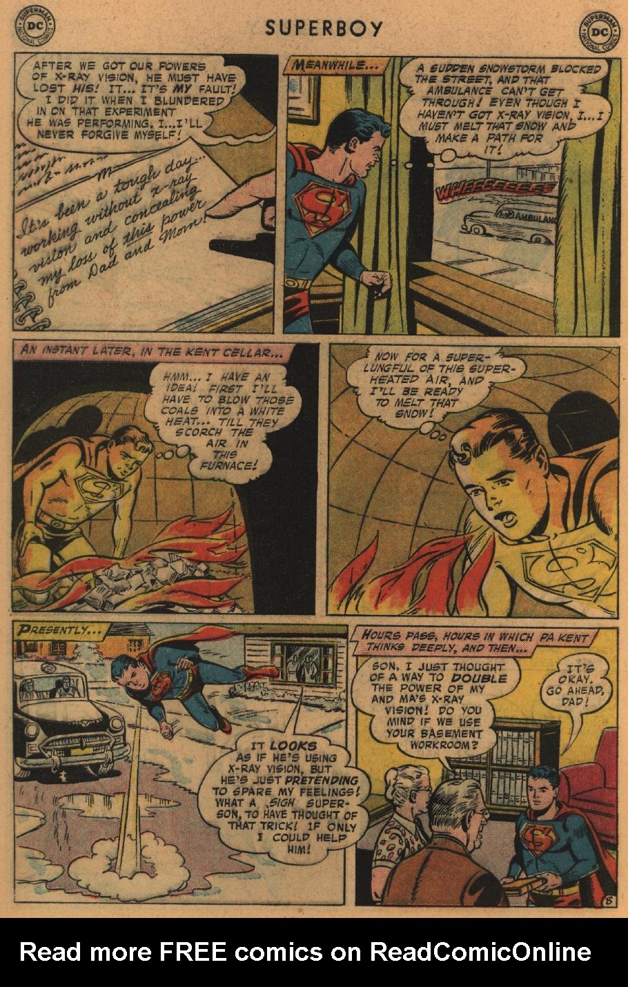 Read online Superboy (1949) comic -  Issue #66 - 9