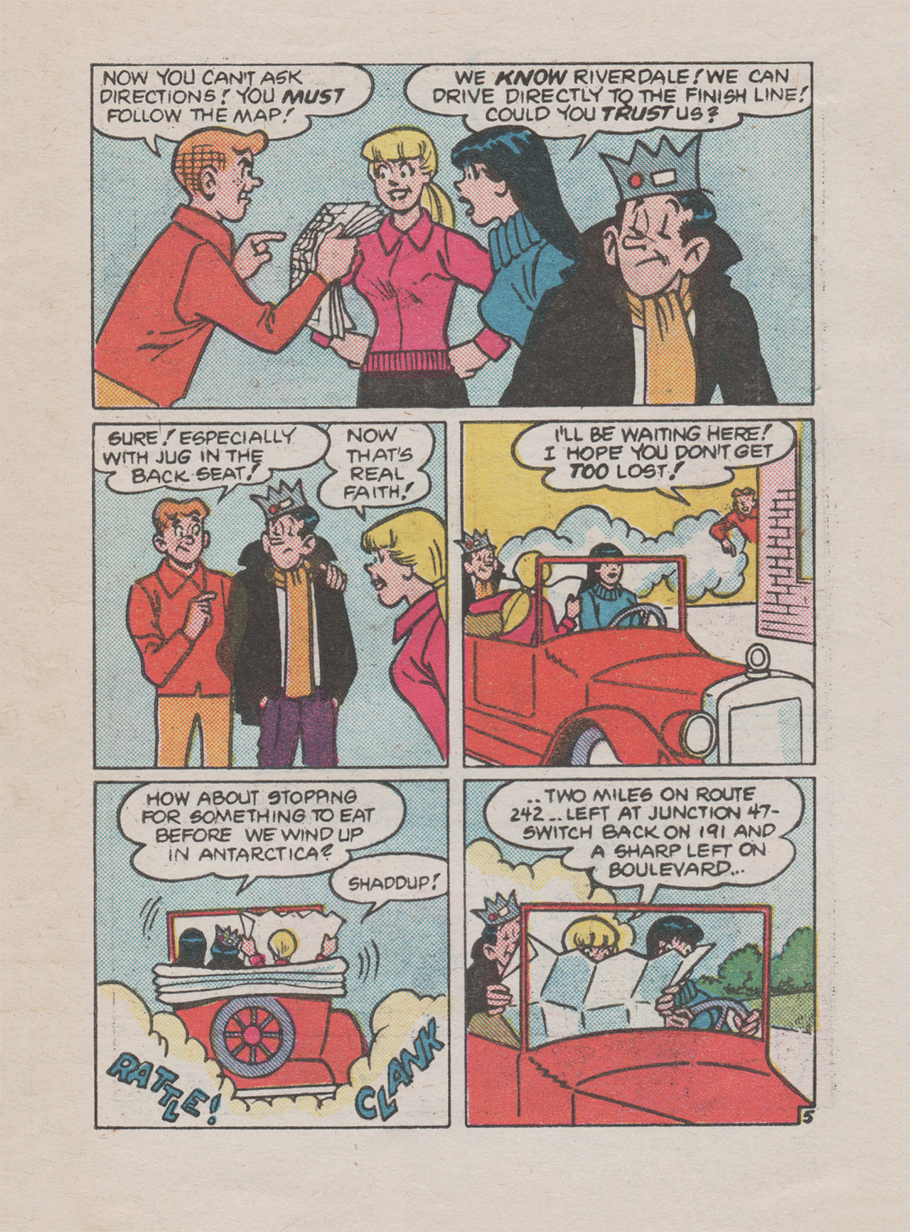 Read online Archie's Story & Game Digest Magazine comic -  Issue #2 - 127
