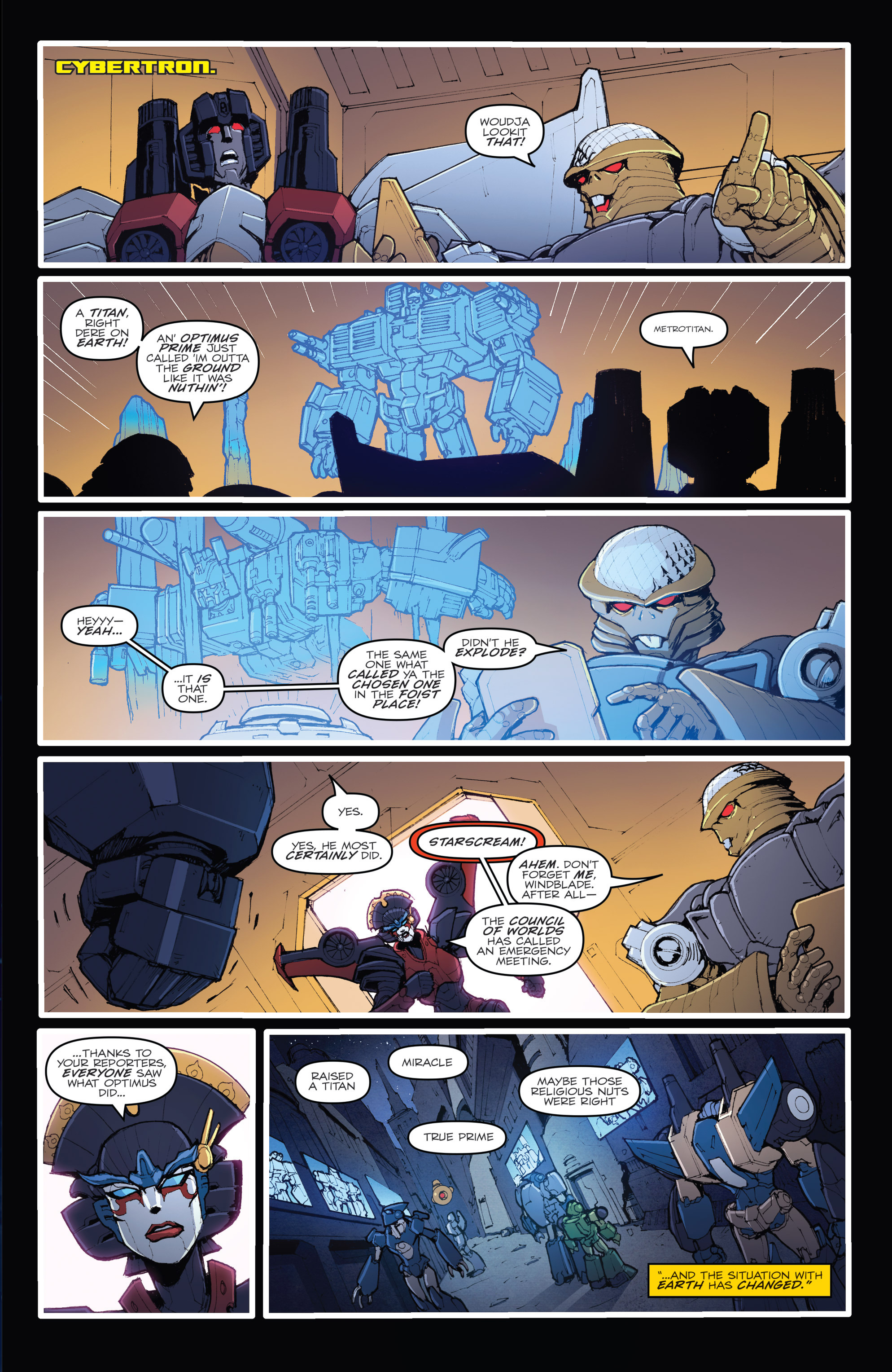 Read online The Transformers (2014) comic -  Issue #55 - 5