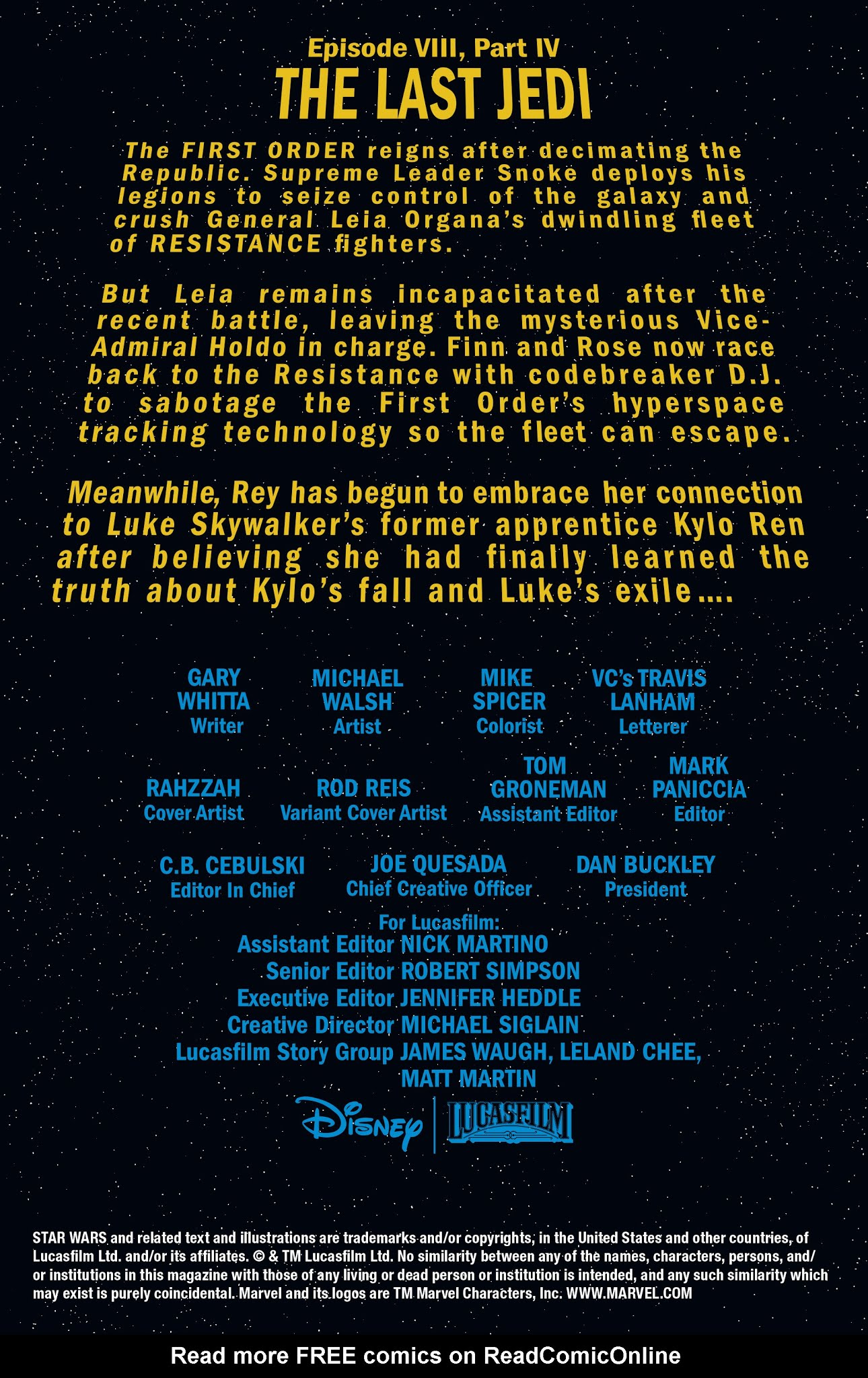 Read online Star Wars: The Last Jedi Adaptation comic -  Issue #4 - 2