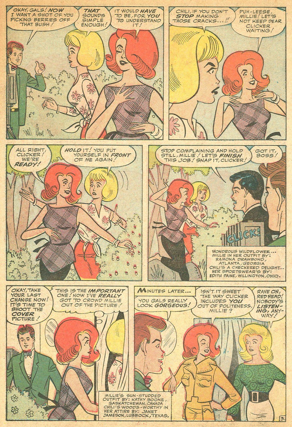 Read online Millie the Model comic -  Issue #116 - 22