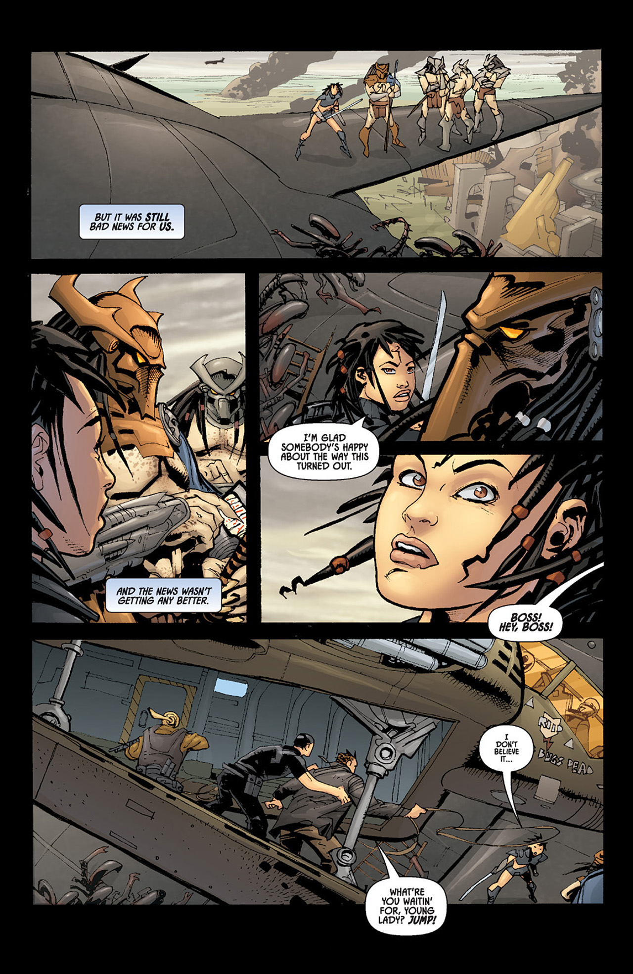 Read online Aliens vs. Predator: Three World War comic -  Issue #6 - 20