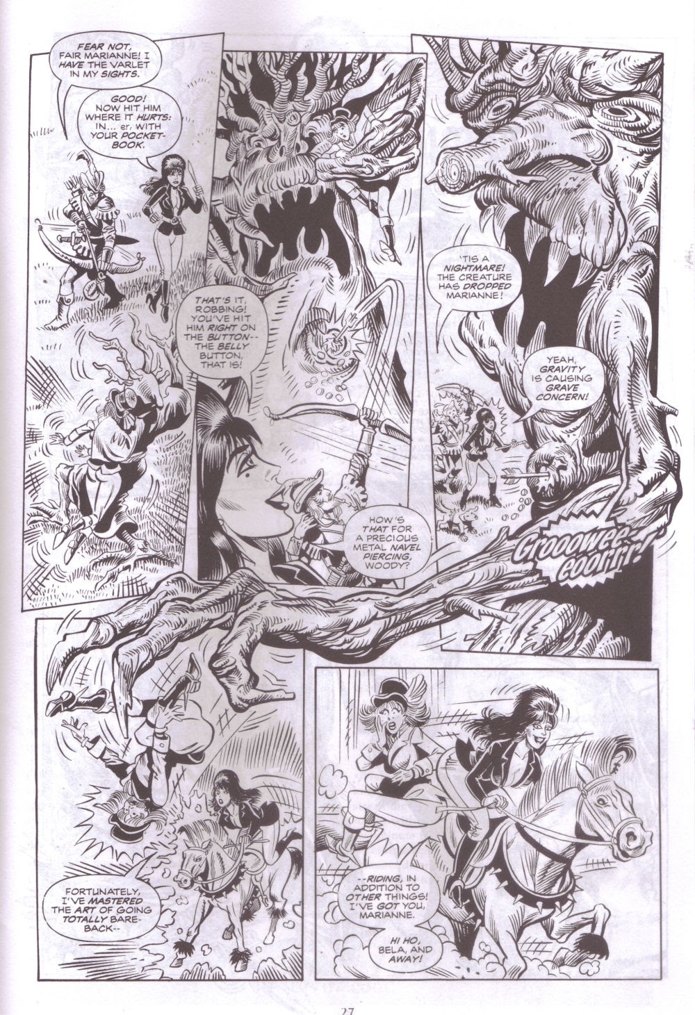 Read online Elvira, Mistress of the Dark comic -  Issue #157 - 24