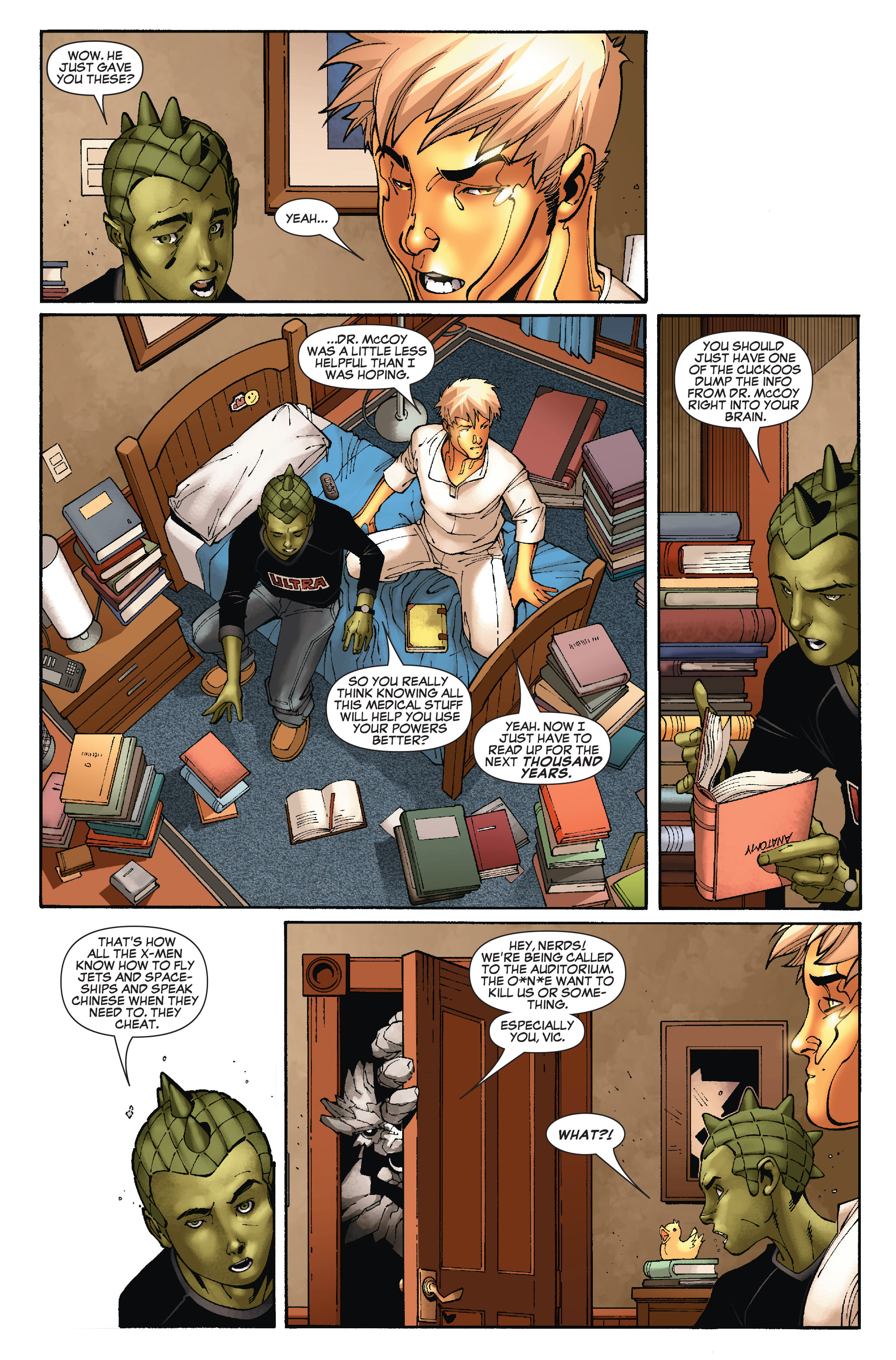 Read online New X-Men (2004) comic -  Issue #35 - 5