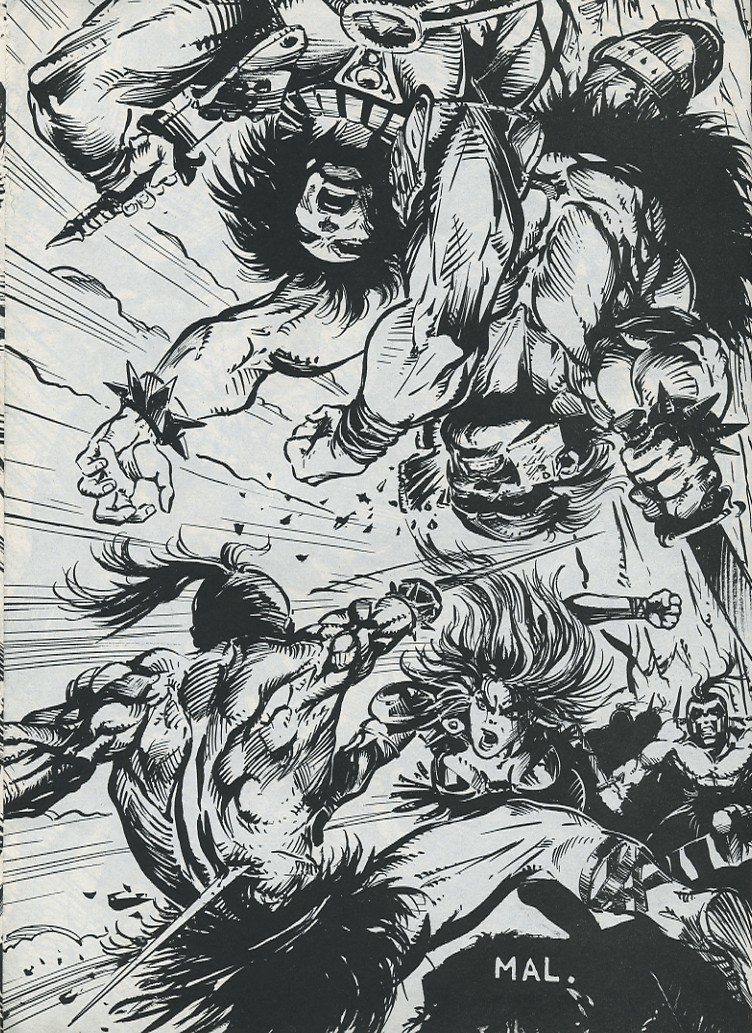 Read online The Savage Sword Of Conan comic -  Issue #221 - 40