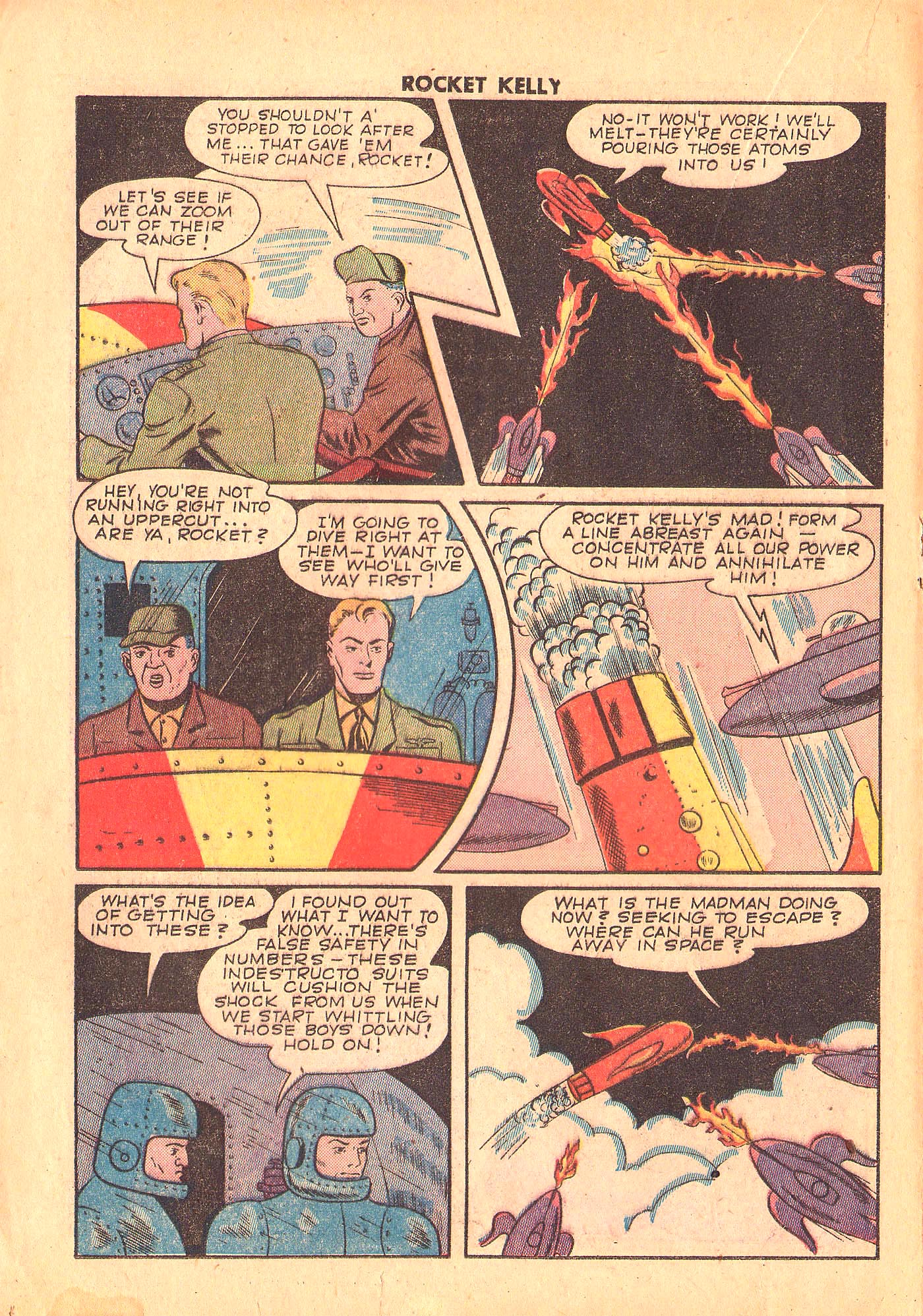 Read online Rocket Kelly (1945) comic -  Issue #1 - 16
