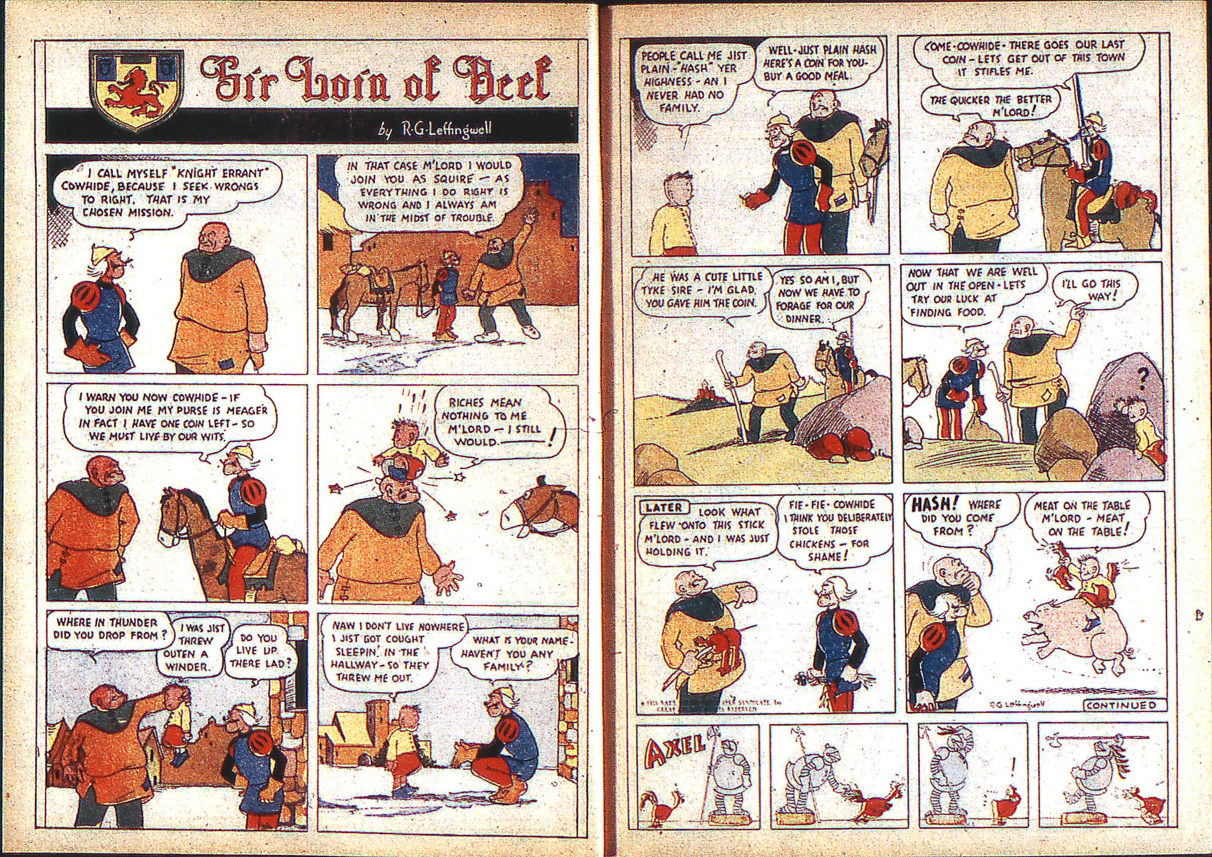 Read online Adventure Comics (1938) comic -  Issue #2 - 4