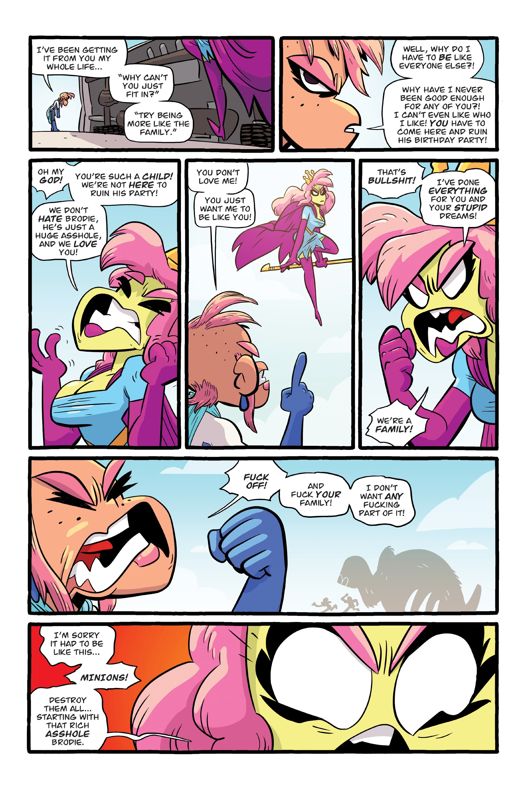 Read online Pretty Violent comic -  Issue #6 - 16