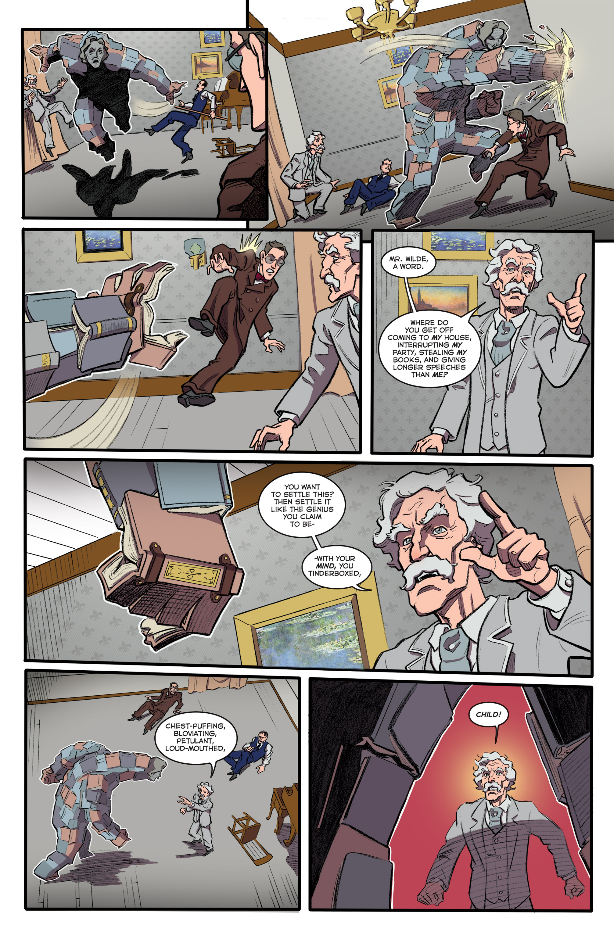 Read online Herald: Lovecraft and Tesla comic -  Issue #6 - 9