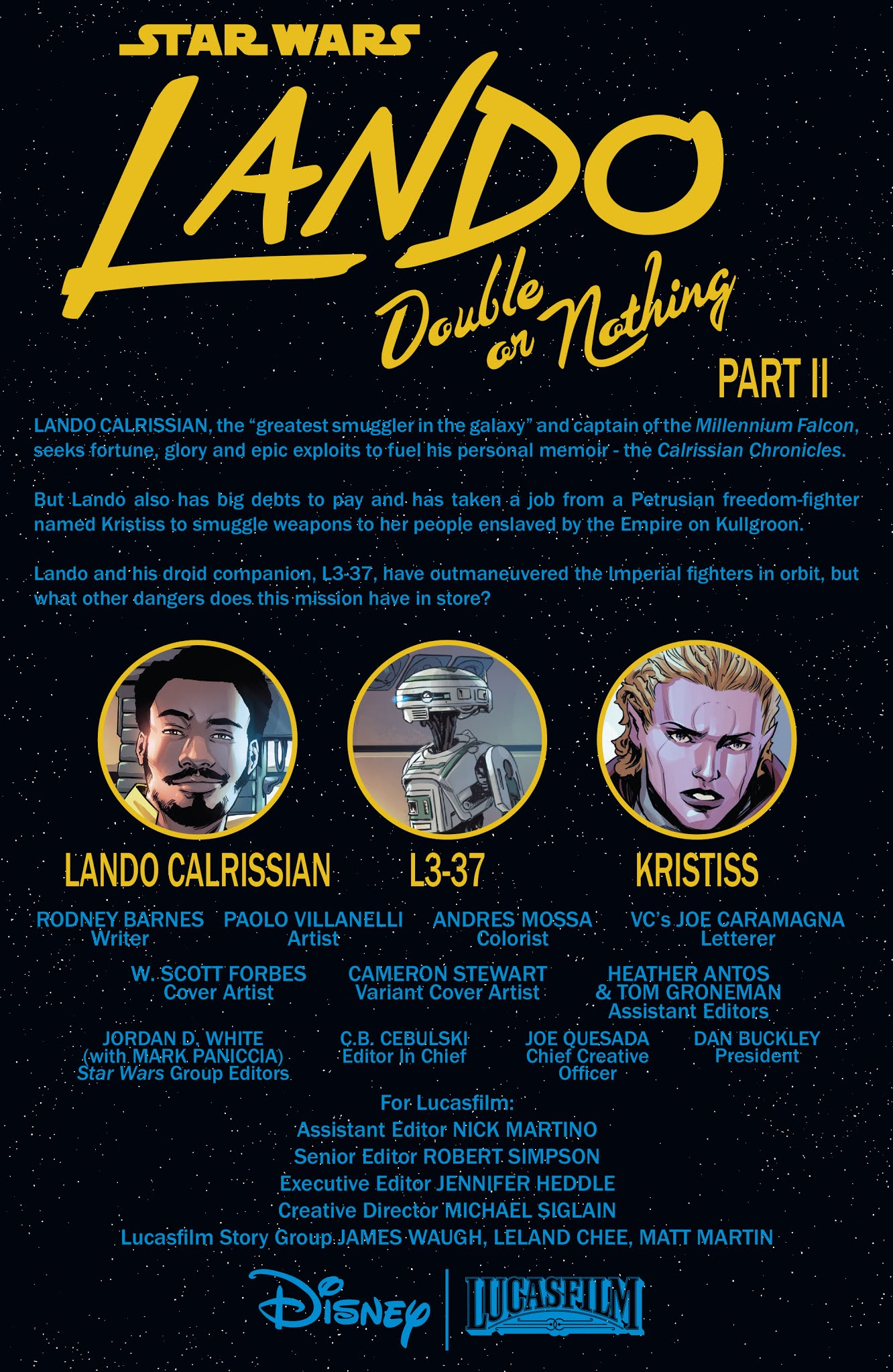Read online Star Wars: Lando: Double Or Nothing comic -  Issue #2 - 2