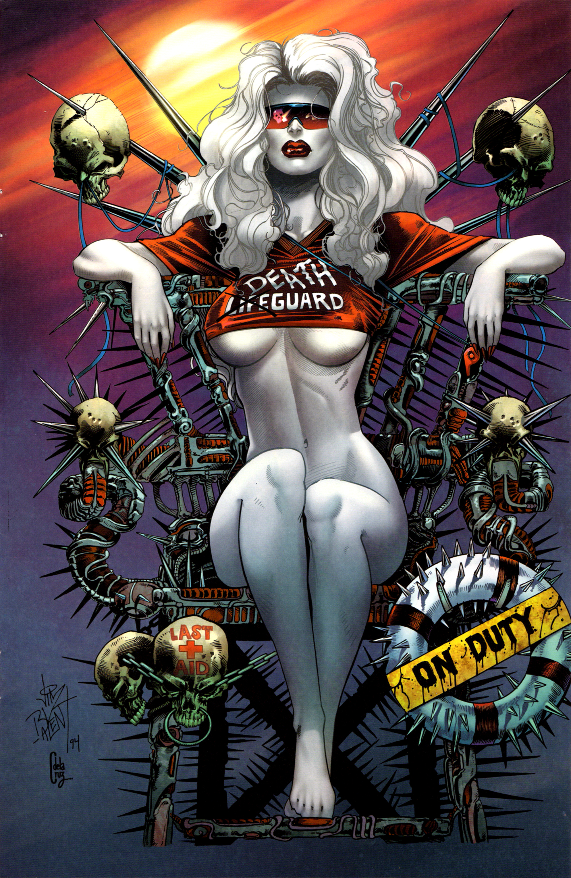 Read online Lady Death: Lingerie comic -  Issue # Full - 5