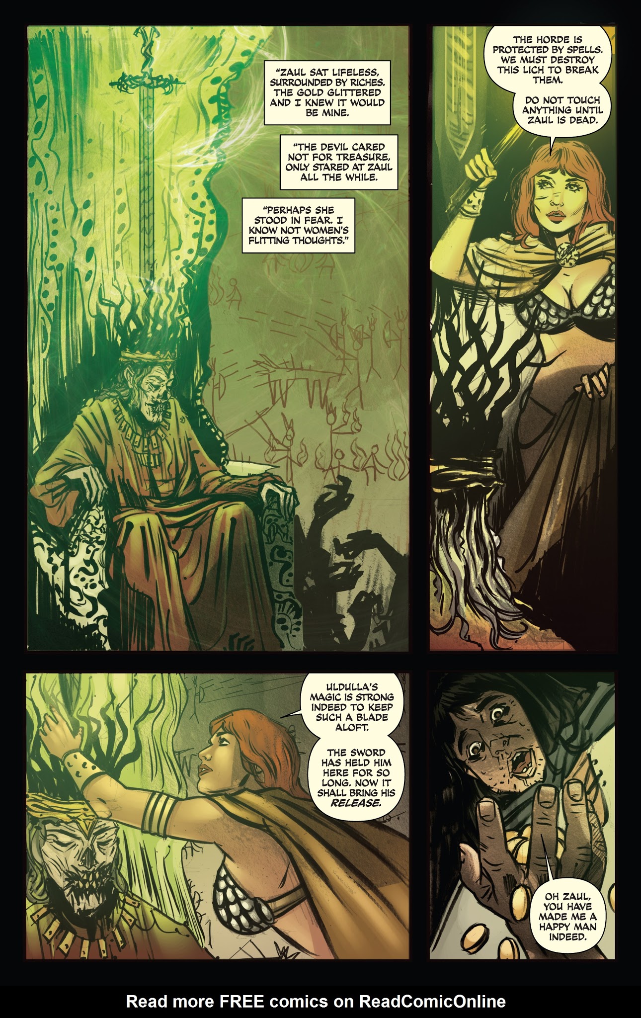 Read online Legends of Red Sonja comic -  Issue # TPB - 55