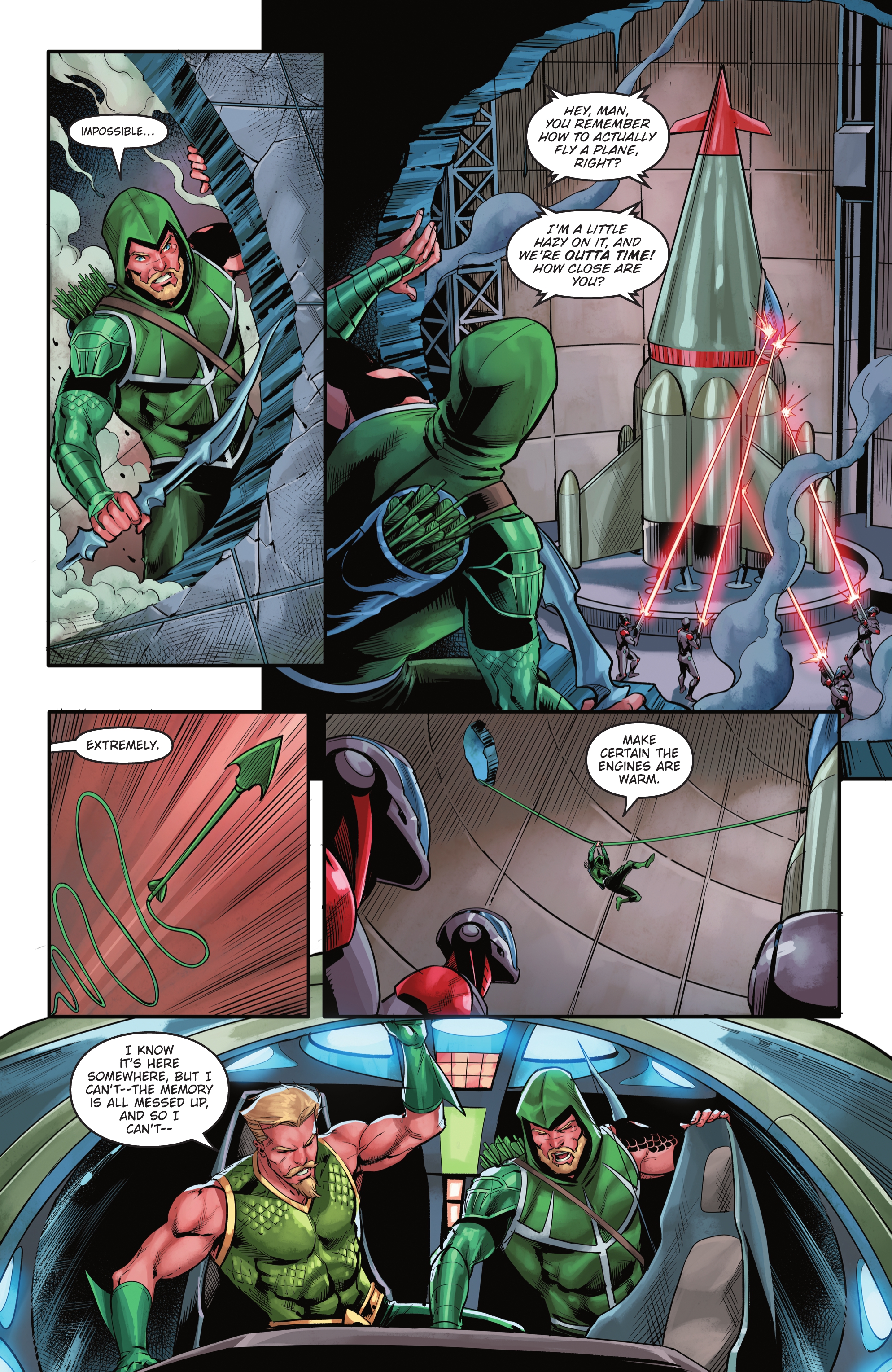 Read online Aquaman/Green Arrow - Deep Target comic -  Issue #4 - 12
