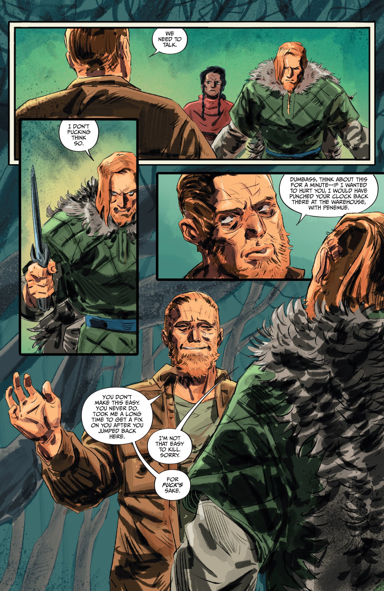 Read online Lucas Stand: Inner Demons comic -  Issue #4 - 3