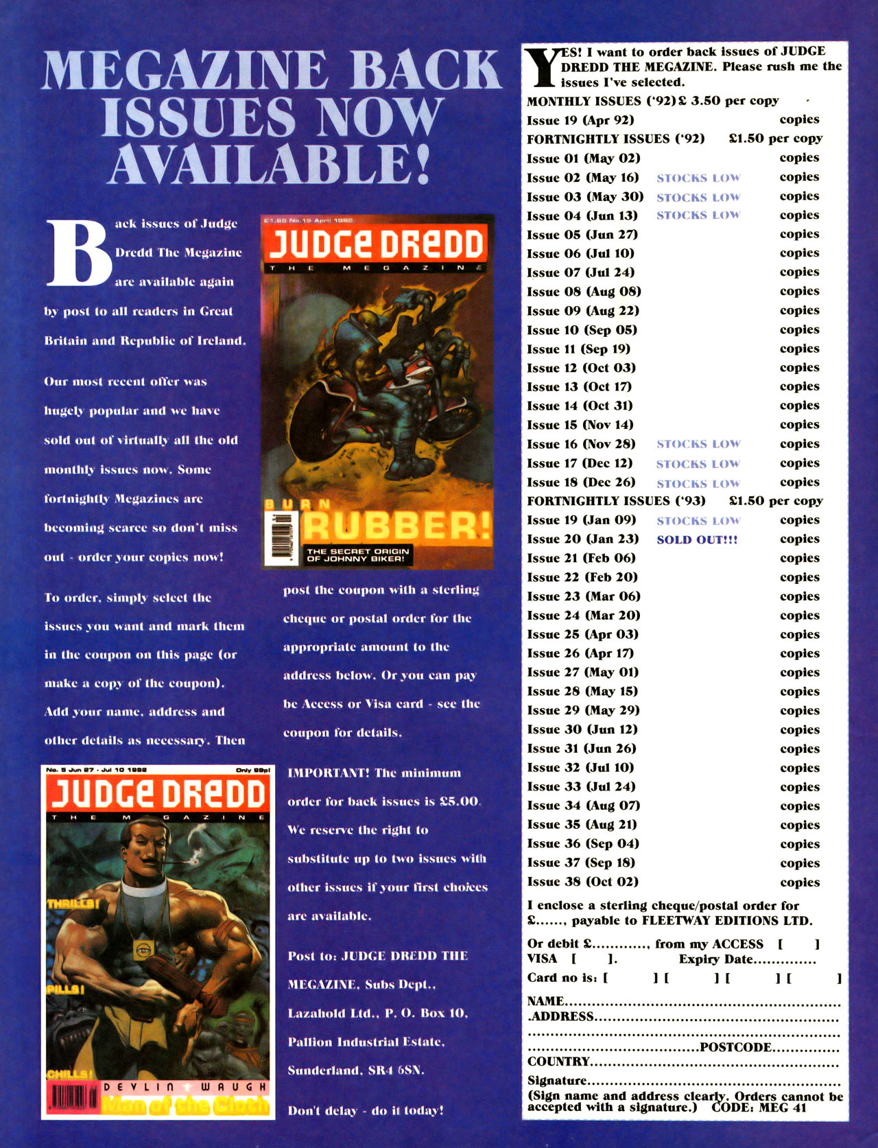 Read online Judge Dredd: The Megazine (vol. 2) comic -  Issue #47 - 42