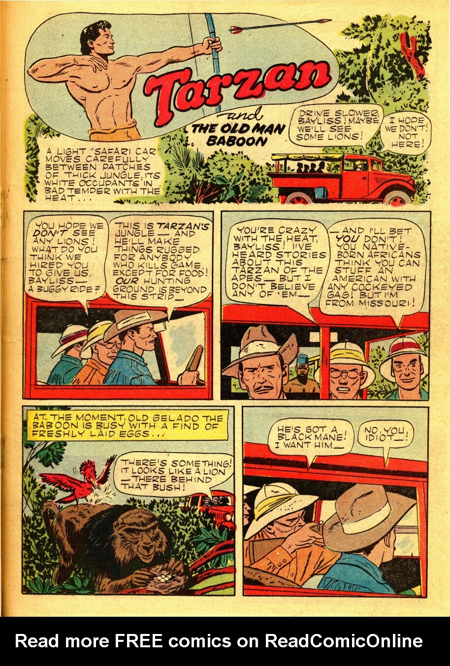 Read online Tarzan (1948) comic -  Issue #37 - 27