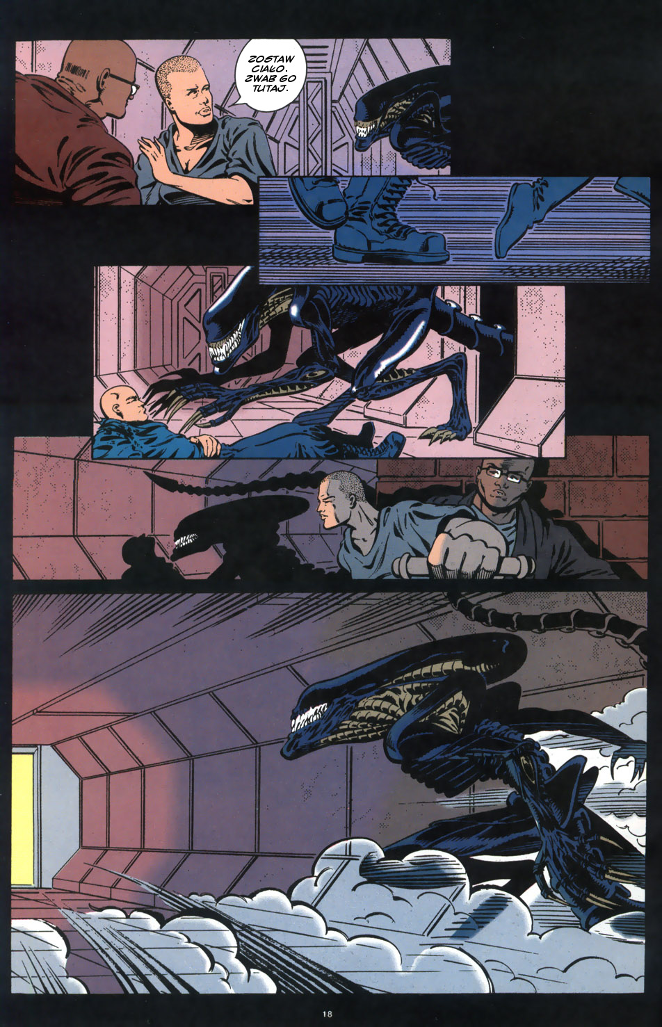 Read online Alien 3 comic -  Issue #3 - 16