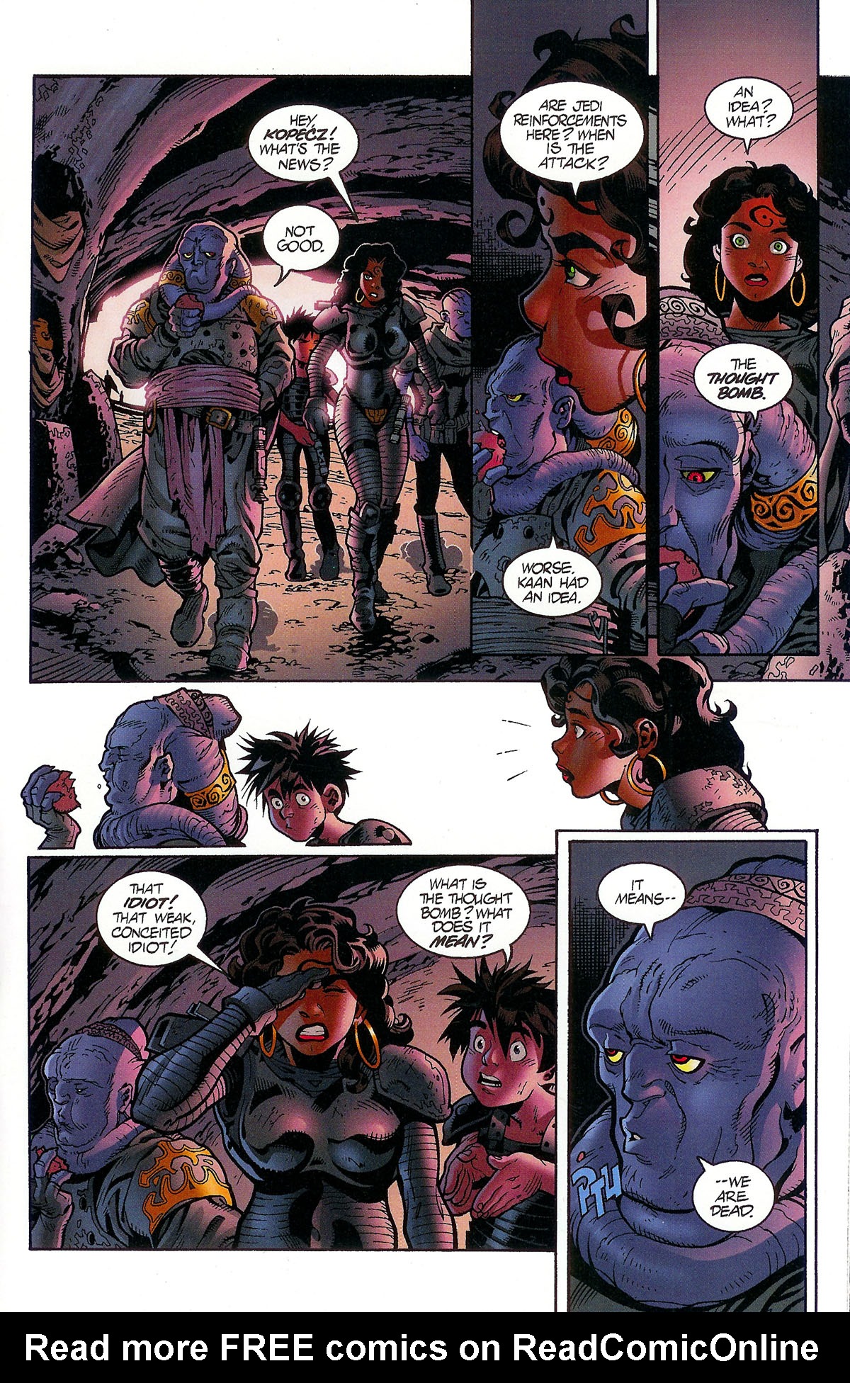 Read online Star Wars: Jedi vs. Sith comic -  Issue #5 - 7