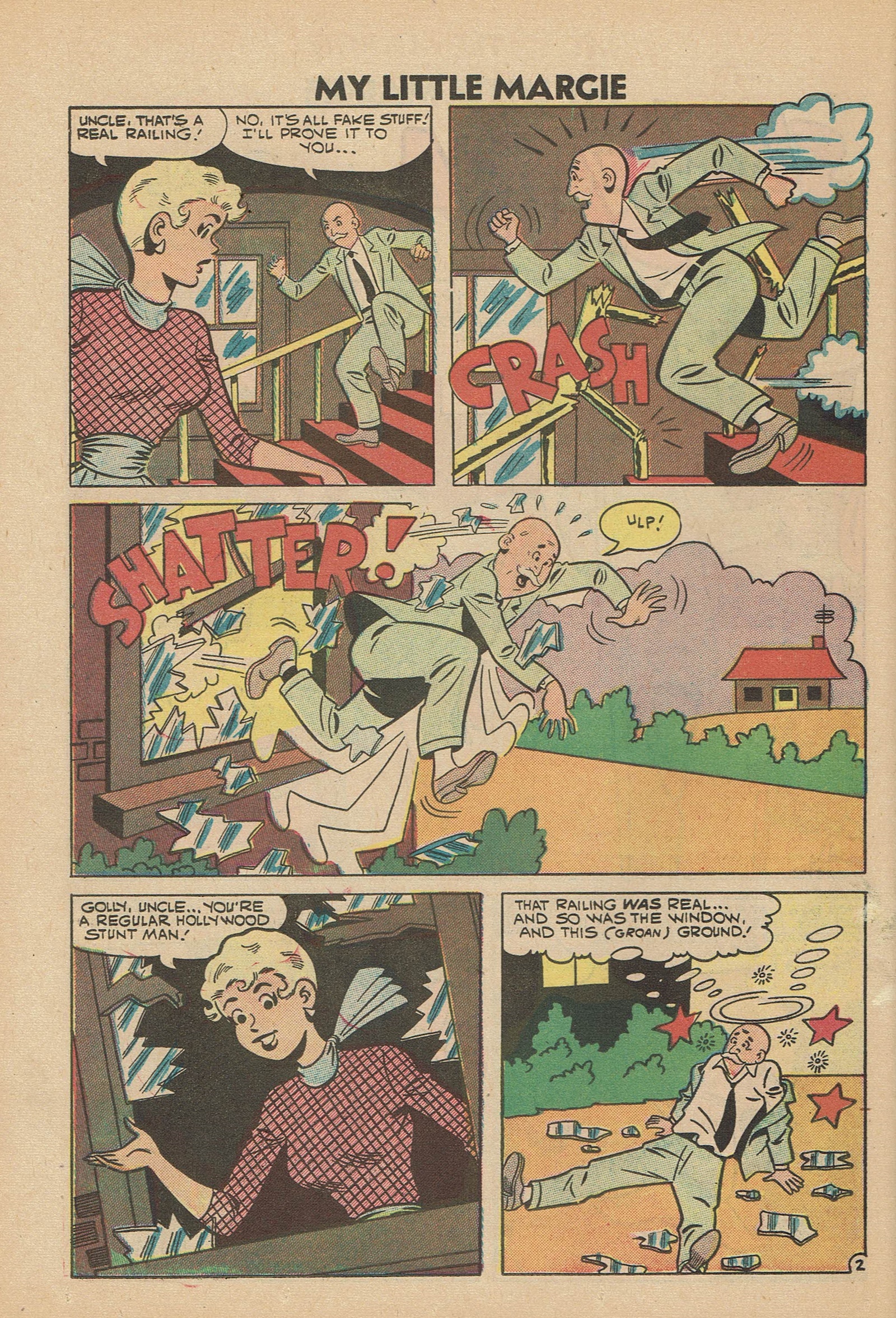 Read online My Little Margie (1954) comic -  Issue #24 - 26