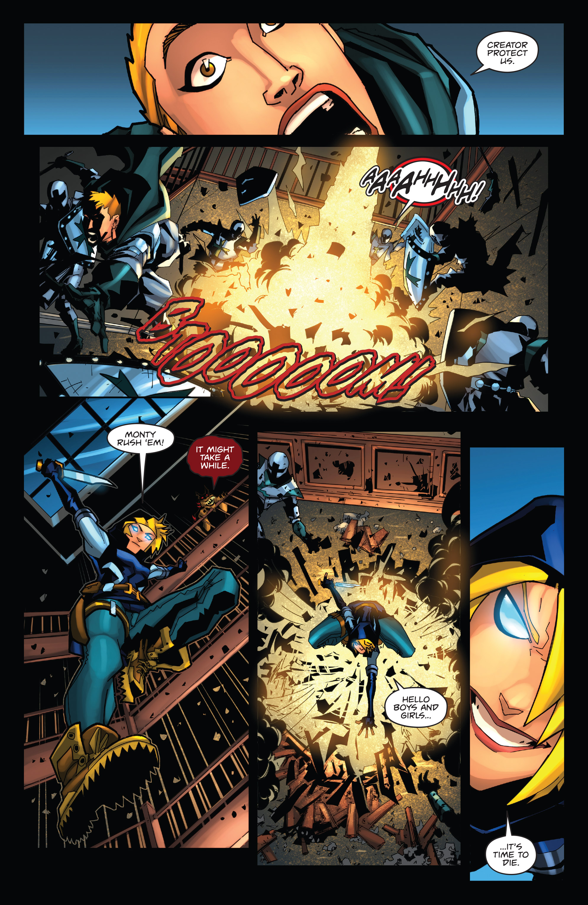 Read online Obey Me comic -  Issue #4 - 10
