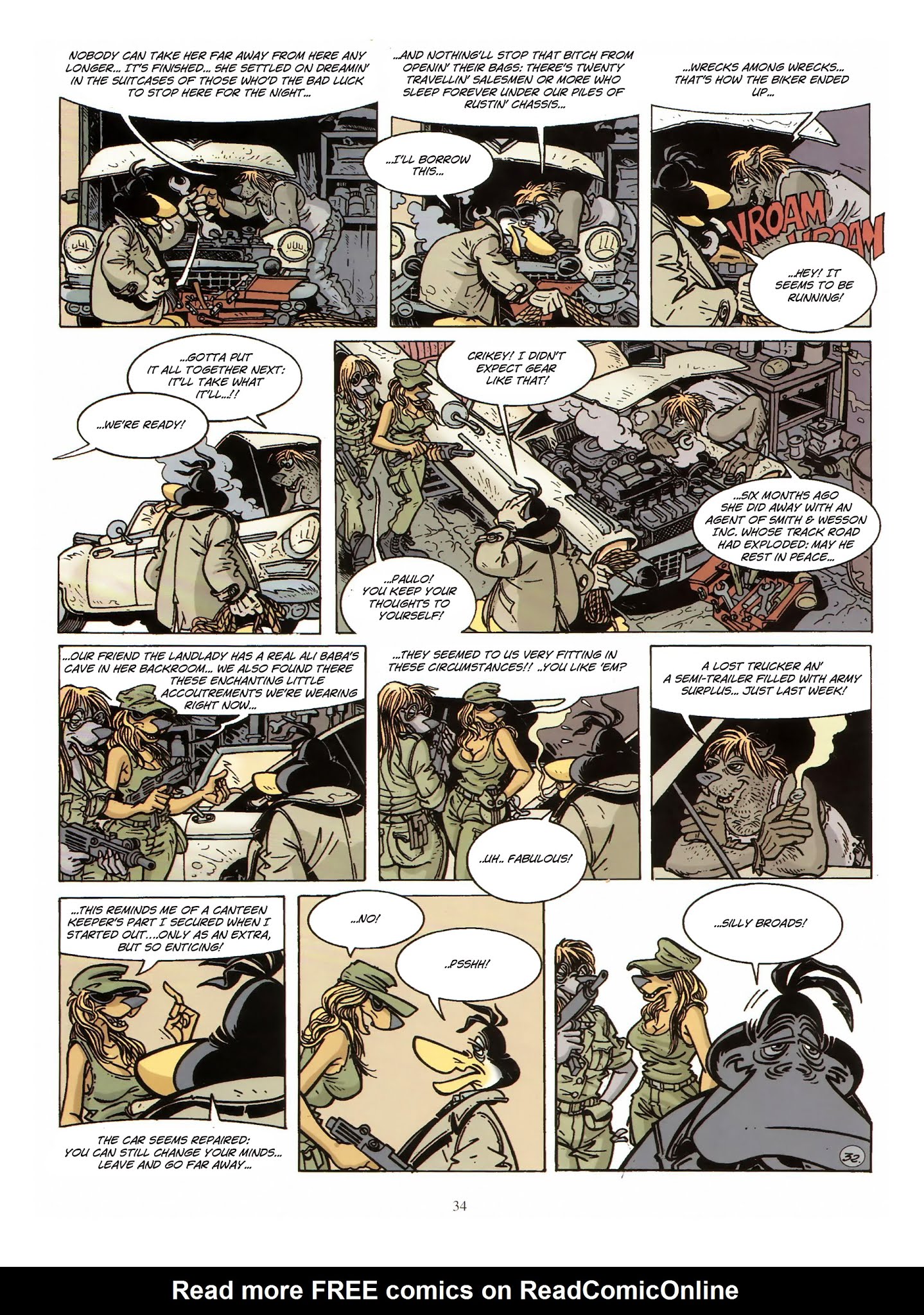 Read online Une enquête de l'inspecteur Canardo comic -  Issue #10 - 35